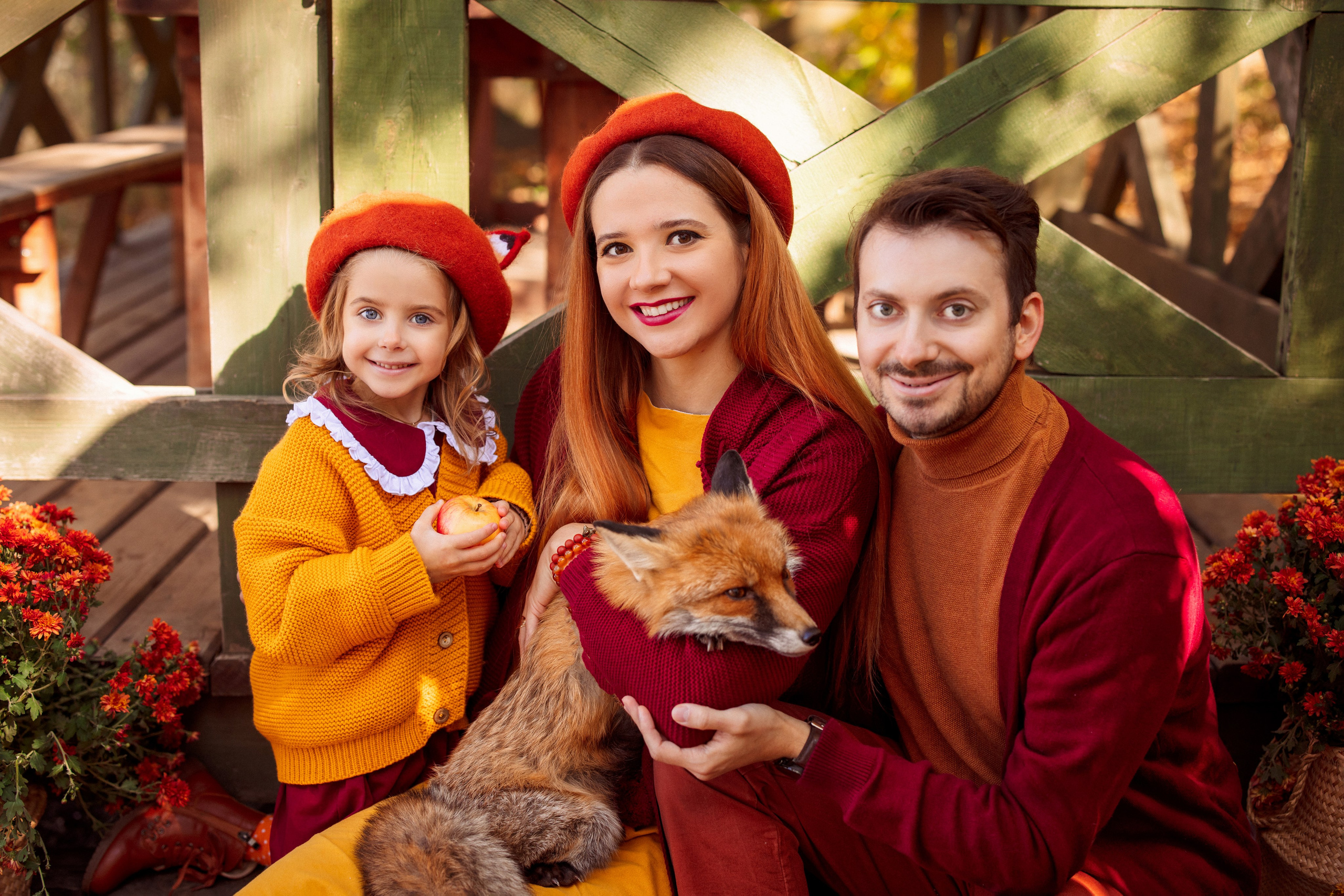 Осень с «Лисом». Семейный и детский фотограф в Краснодаре Анна Трашкова