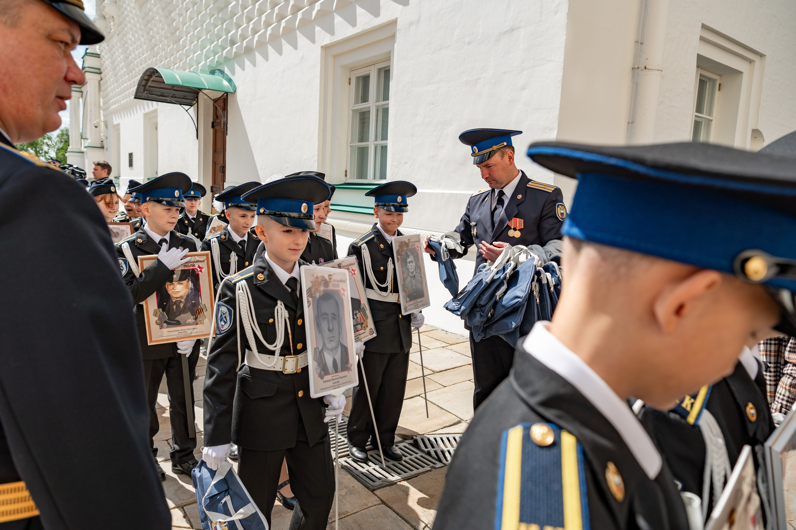 Фотосессия Присяги кадетов «Школа 1231 им. В. Д. Поленова». Детский и семейный фотограф г. Москва Оксана Катаджи