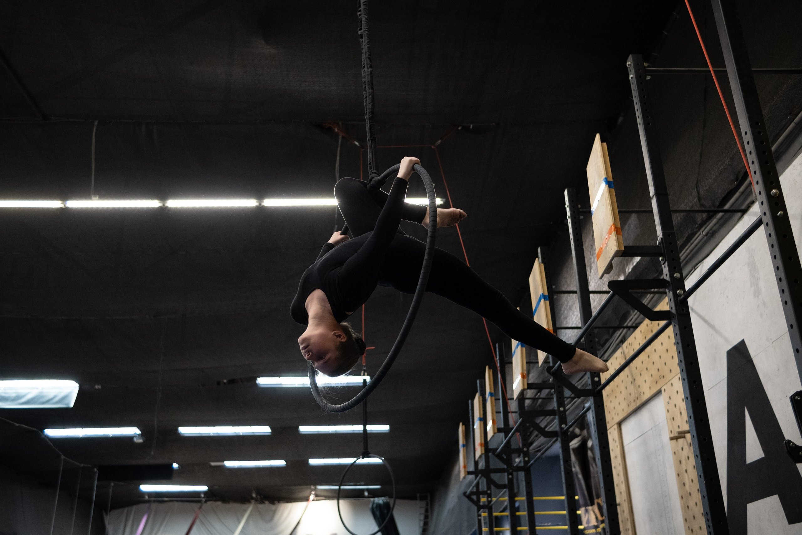 Внутриклубные соревнования по воздушной гимнастике 02.04.23