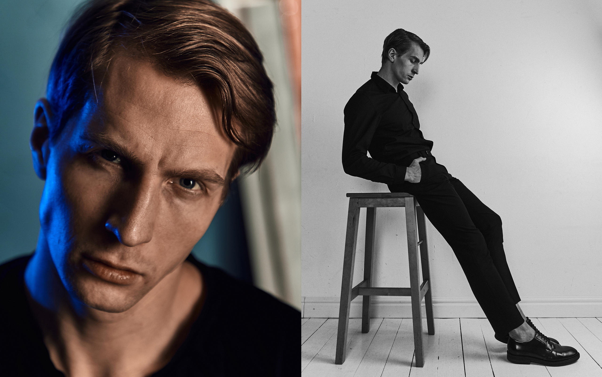 Мужской портрет. Фотограф Нина Антонова