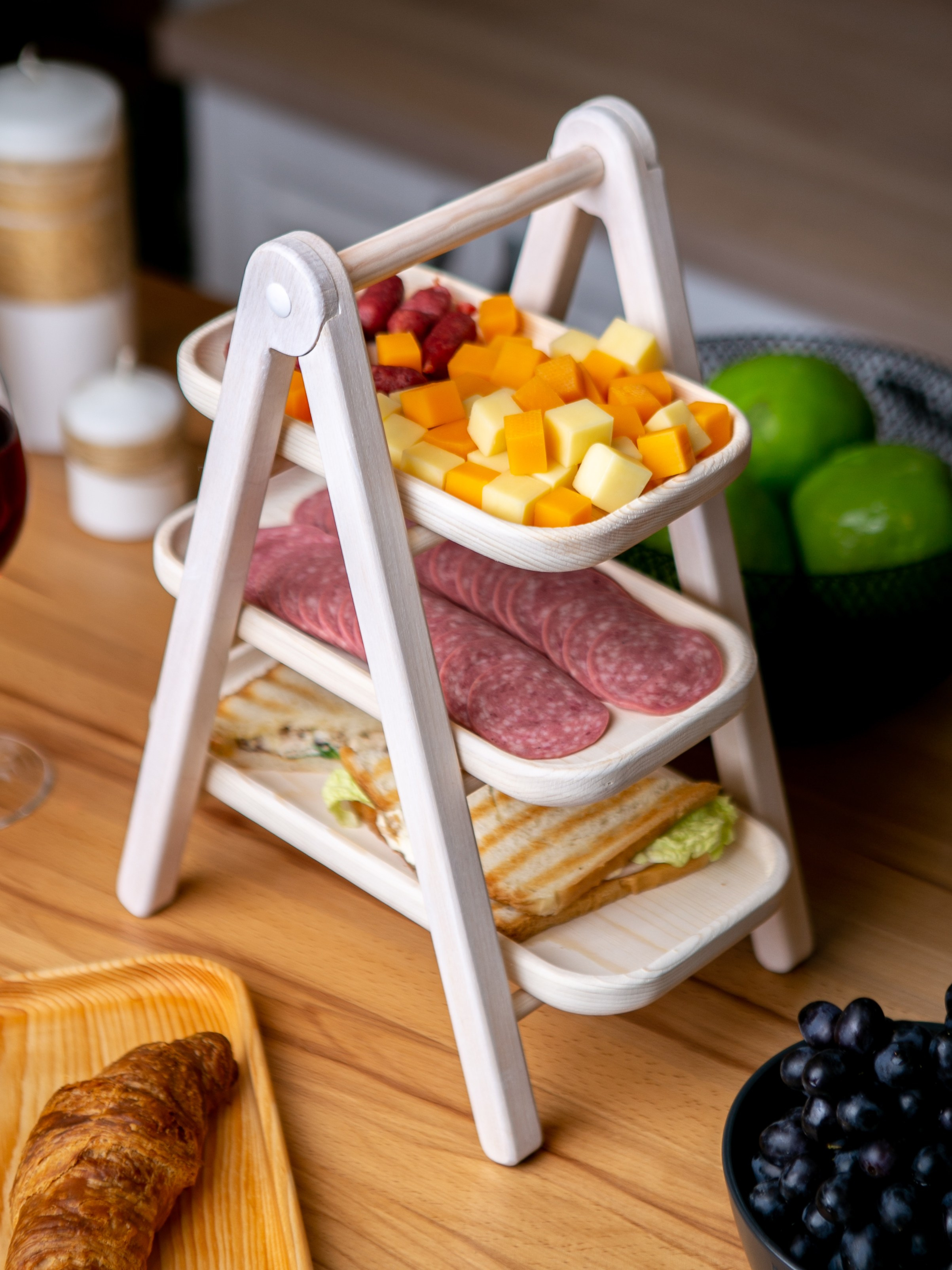 Подносы и этажерки. Контент фотограф, съемка для маркетплейсов, фуд съемка и репортажи в Новосибирске Ралия Галеева