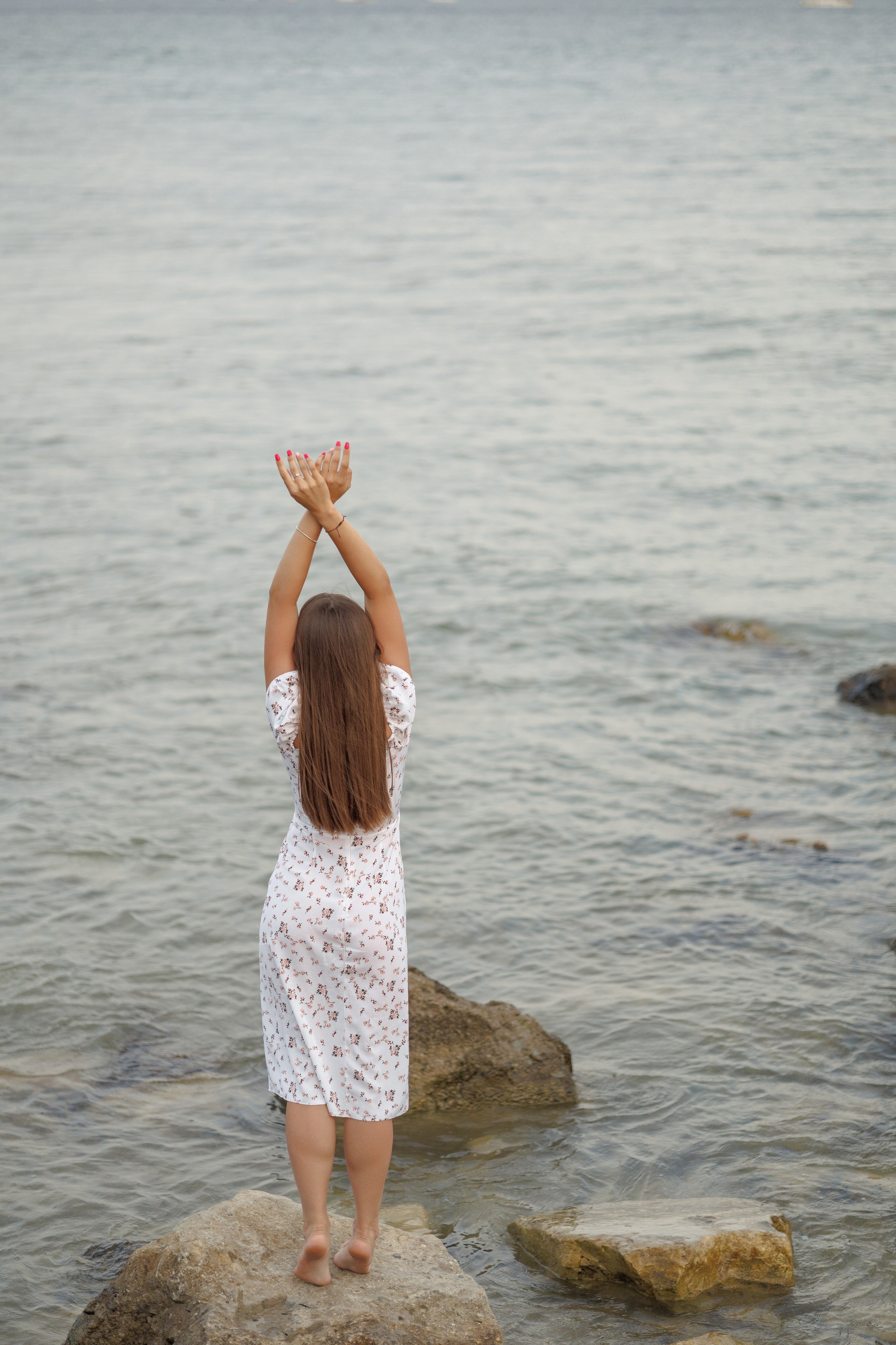 Закат на берегу моря. Семейный и портретный фотограф в Геленджике Любовь Бодрова