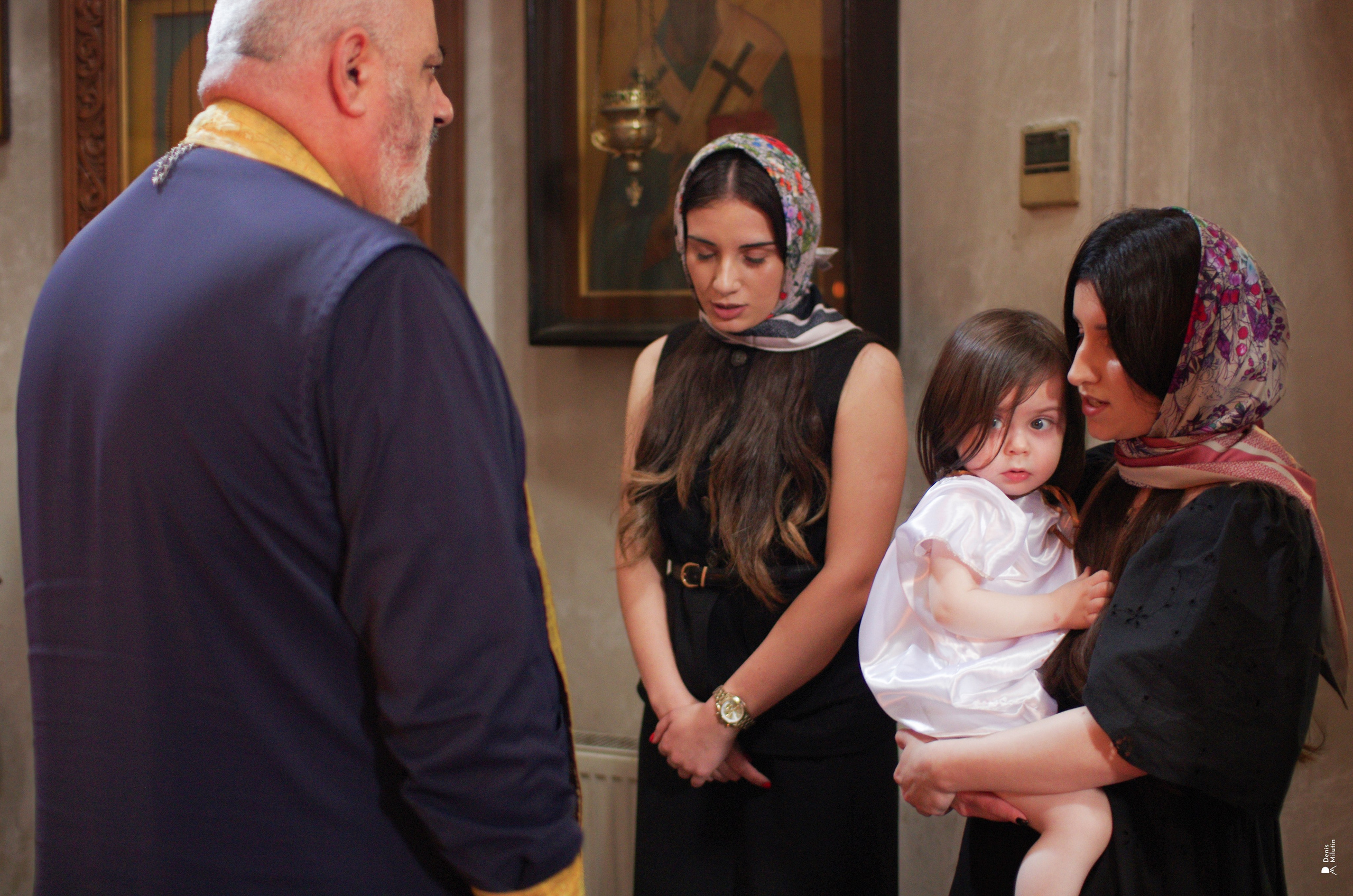 Крещение Сенаки. Портретный фотограф Денис Милютин