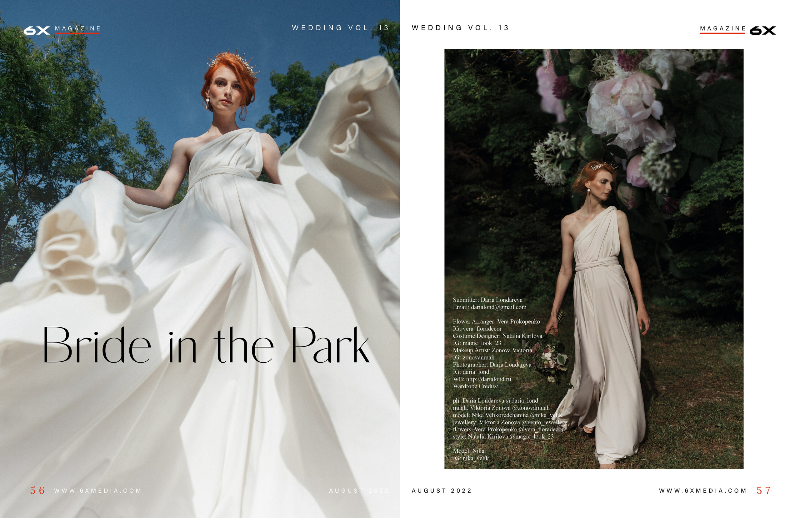 Контакты фотографа