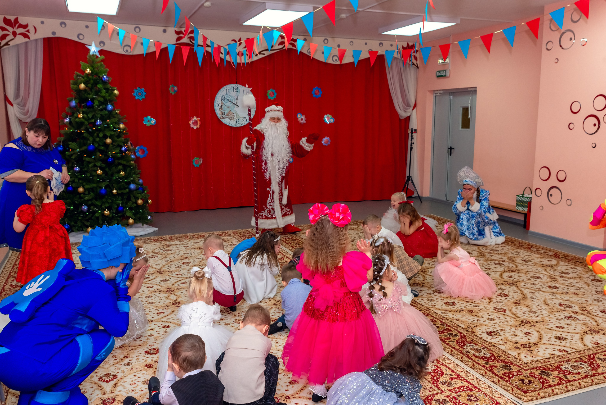 Утренник в саду. Фотограф Крещение Венчание Москва