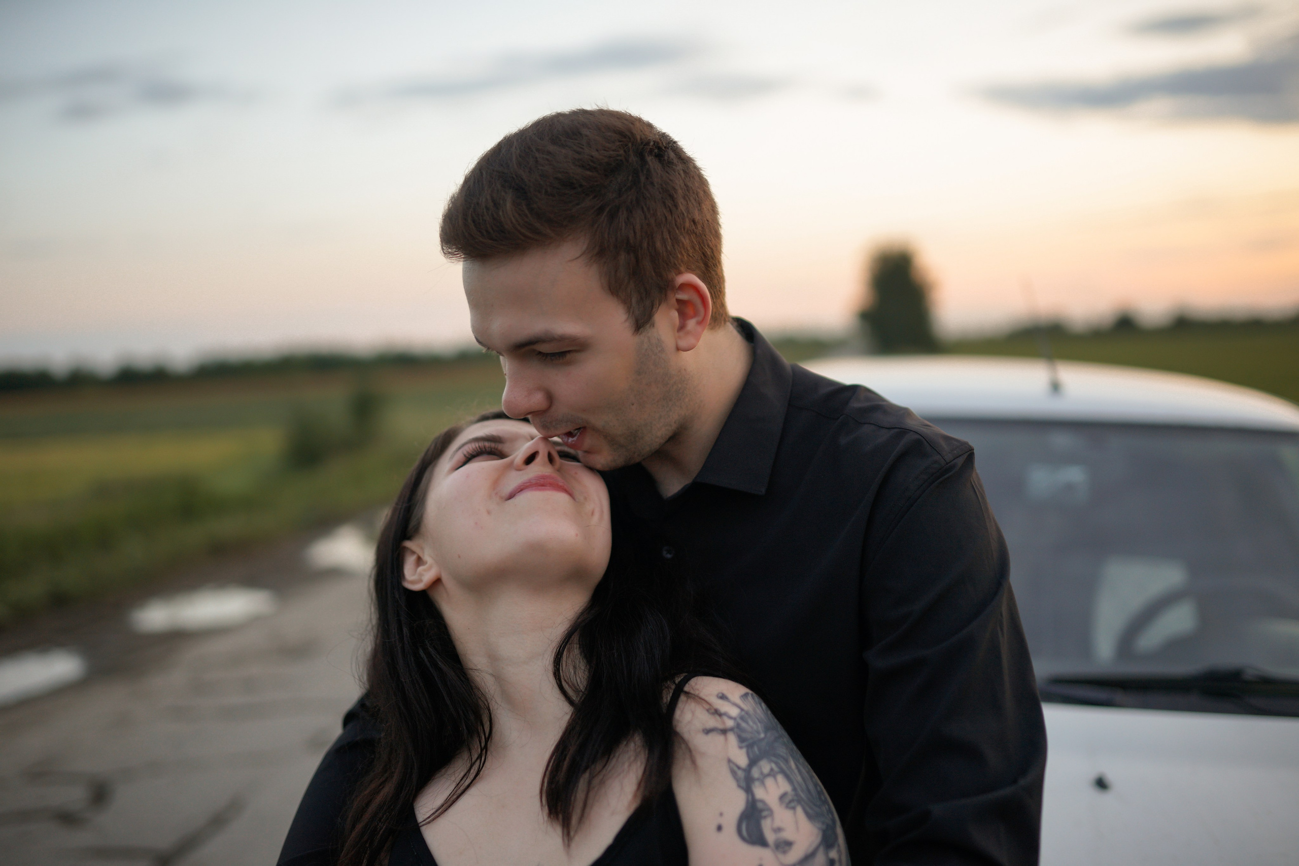 Поздний закат