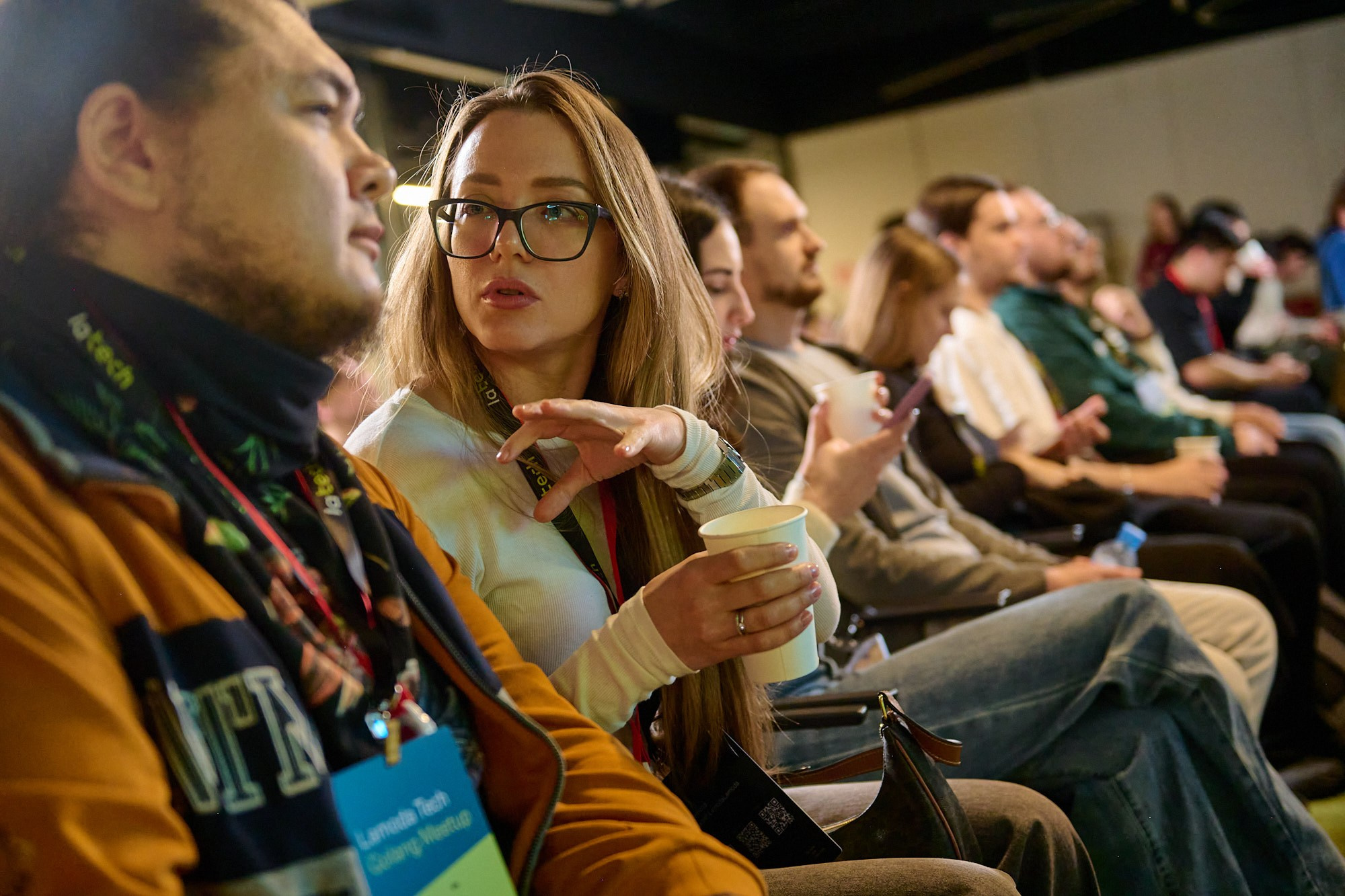 GoLang митап в Lamoda. Репортажный фотограф в Москве Вадим Францев