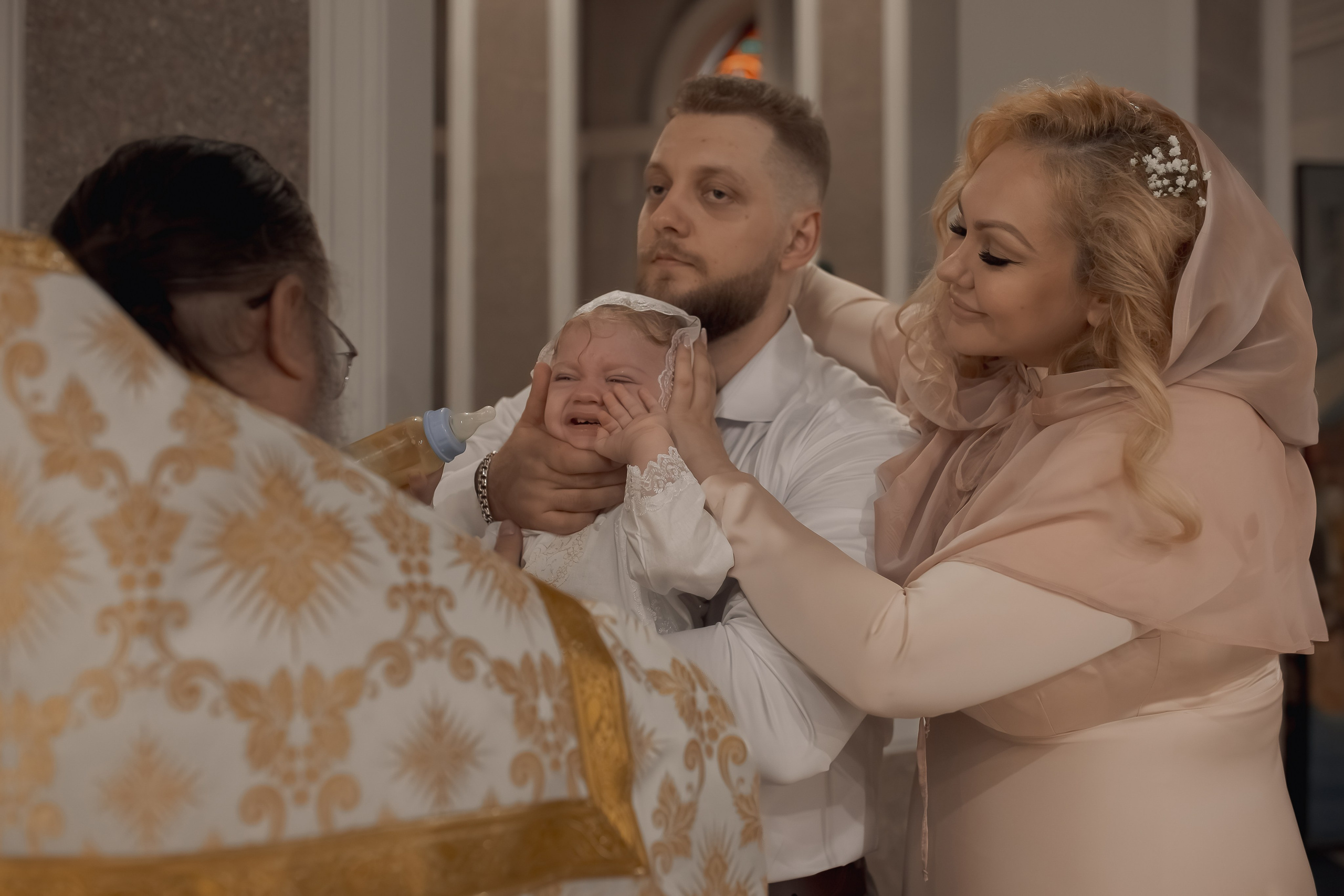 Крещение Грегора. Фотограф на Крещение и Венчание в Ташкенте