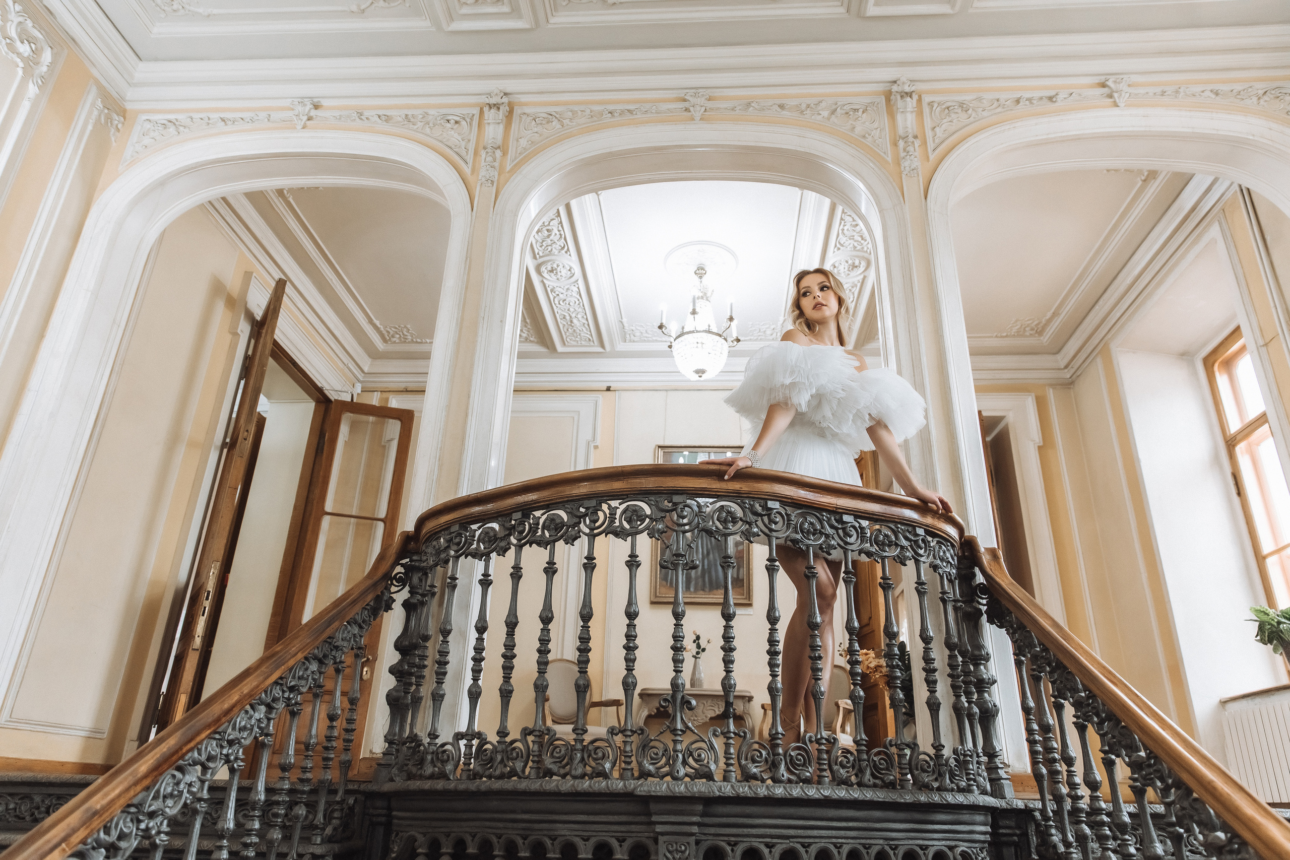 Свадебная съемка в Библиотеке-читальне А. С. Пушкина. Свадебный фотограф в Москве, Ярославле Виталий Квант