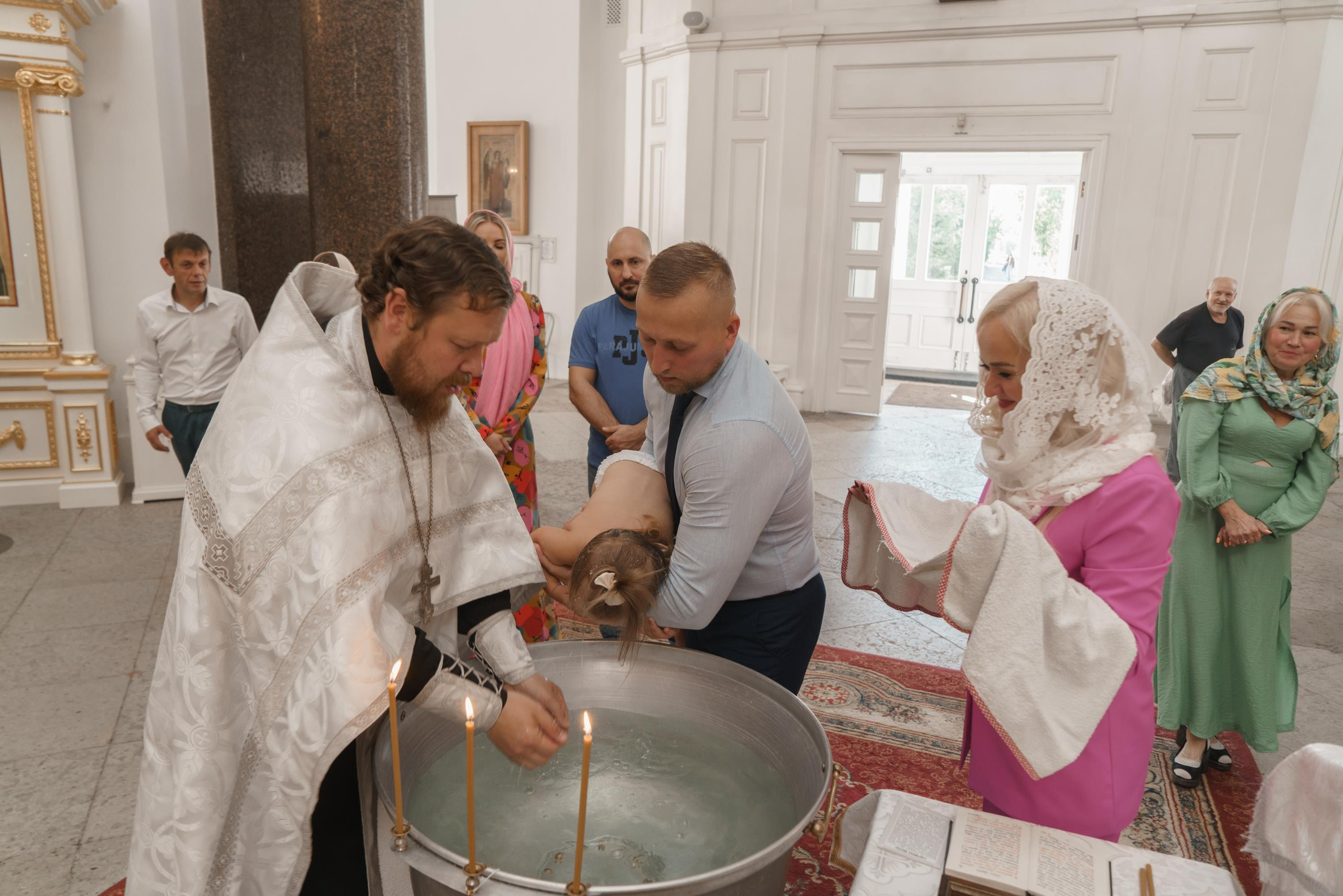 Софийский собор в г. Пушкин, крещение Евы. Контент- фотограф, рилсмейкер в Санкт- Петербурге Елена Грие