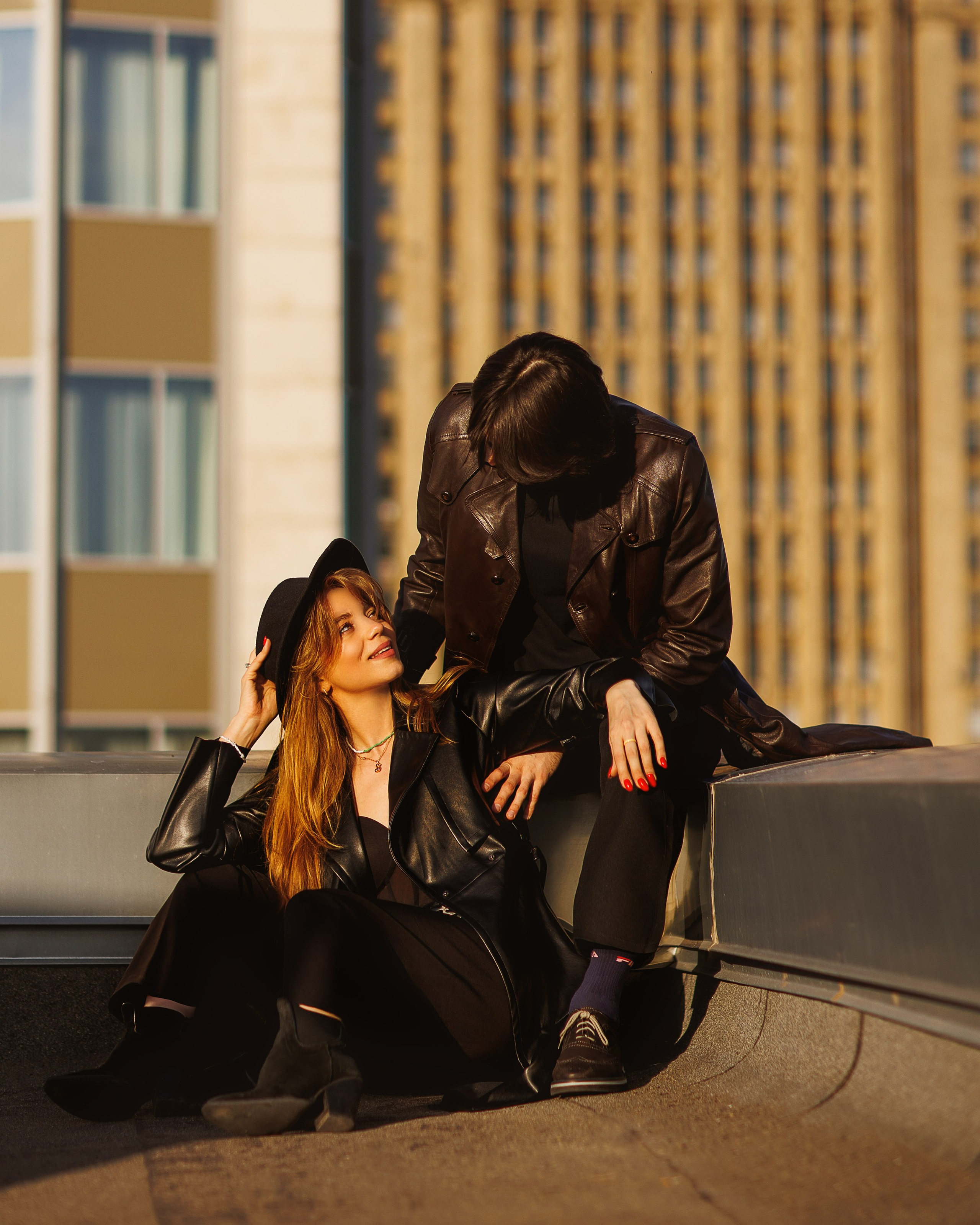 На крыше. Марковкина КрисТина