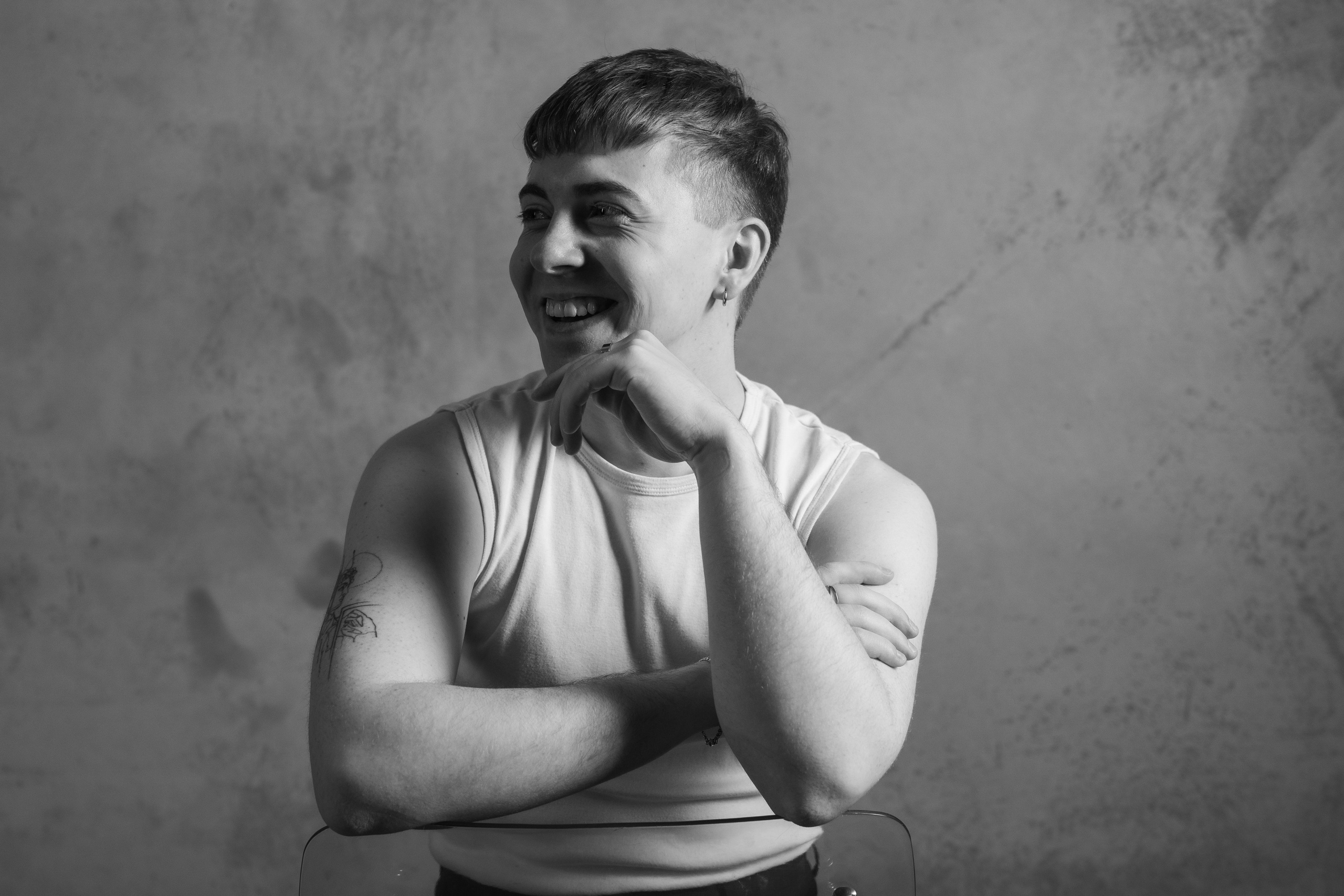 Мужской черно-белый портрет. Фотограф и видеограф в Москве Анна Матюхина