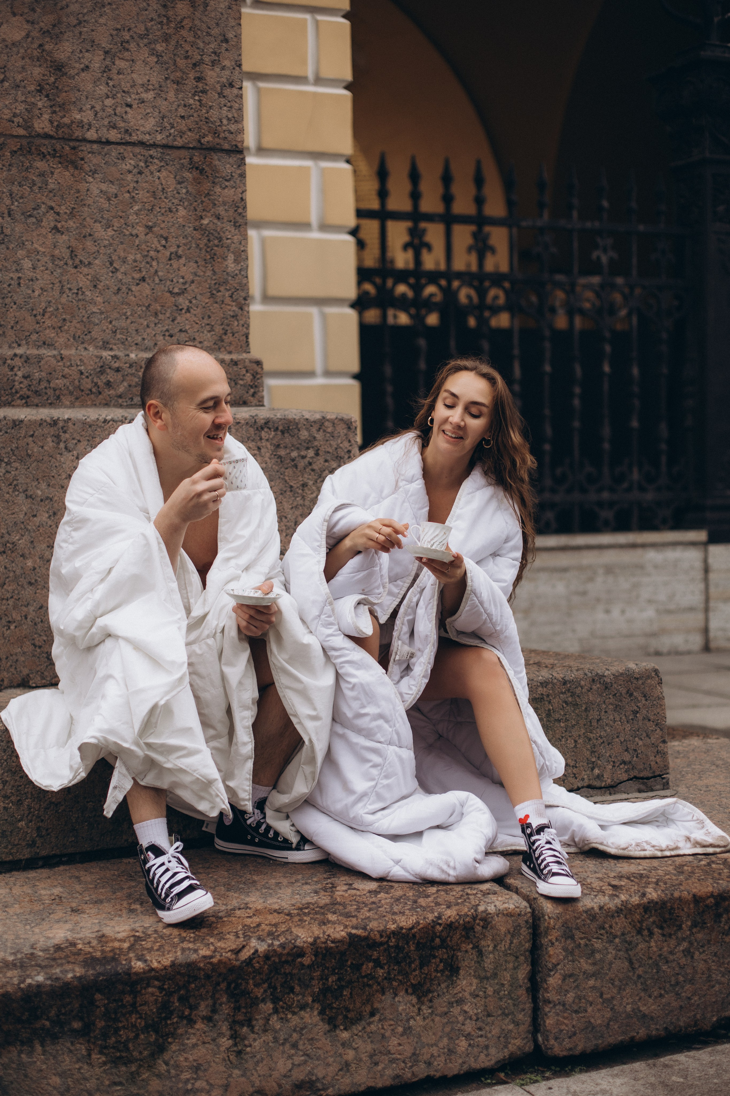 Утро в одеялах