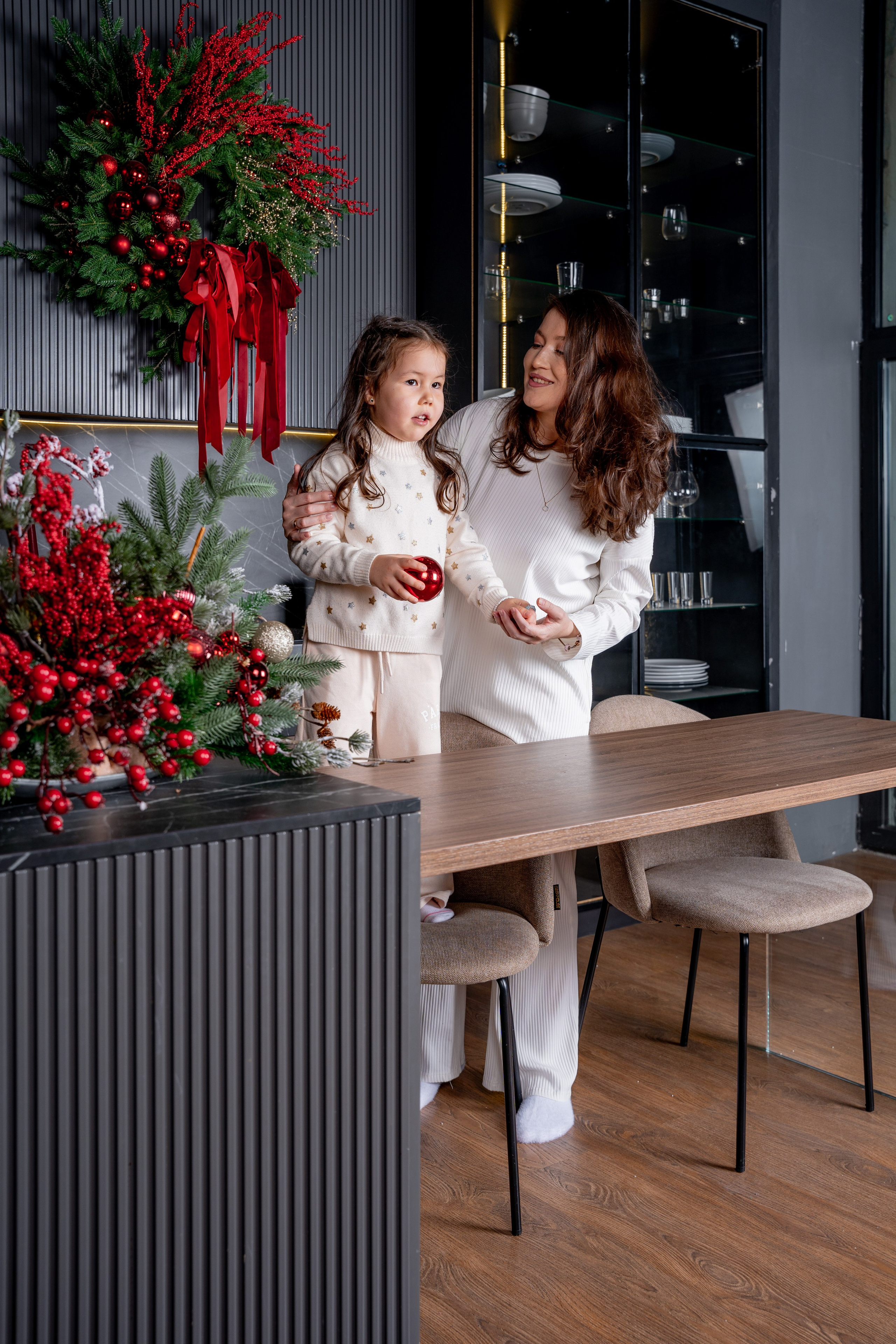 Семейная новогодняя фотосессия. Профессиональный фотограф Ковалева Олеся