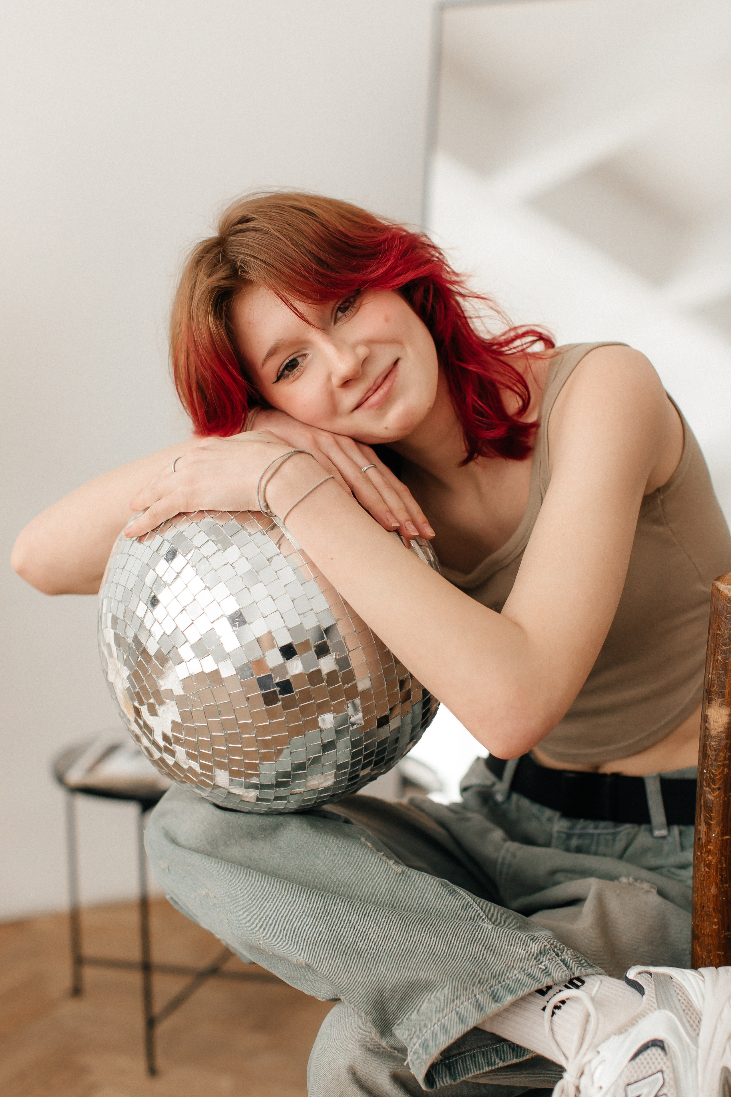 Любовь с семьей в студии. Семейный, детский и школьный фотограф в Москве Рудницкая Анна