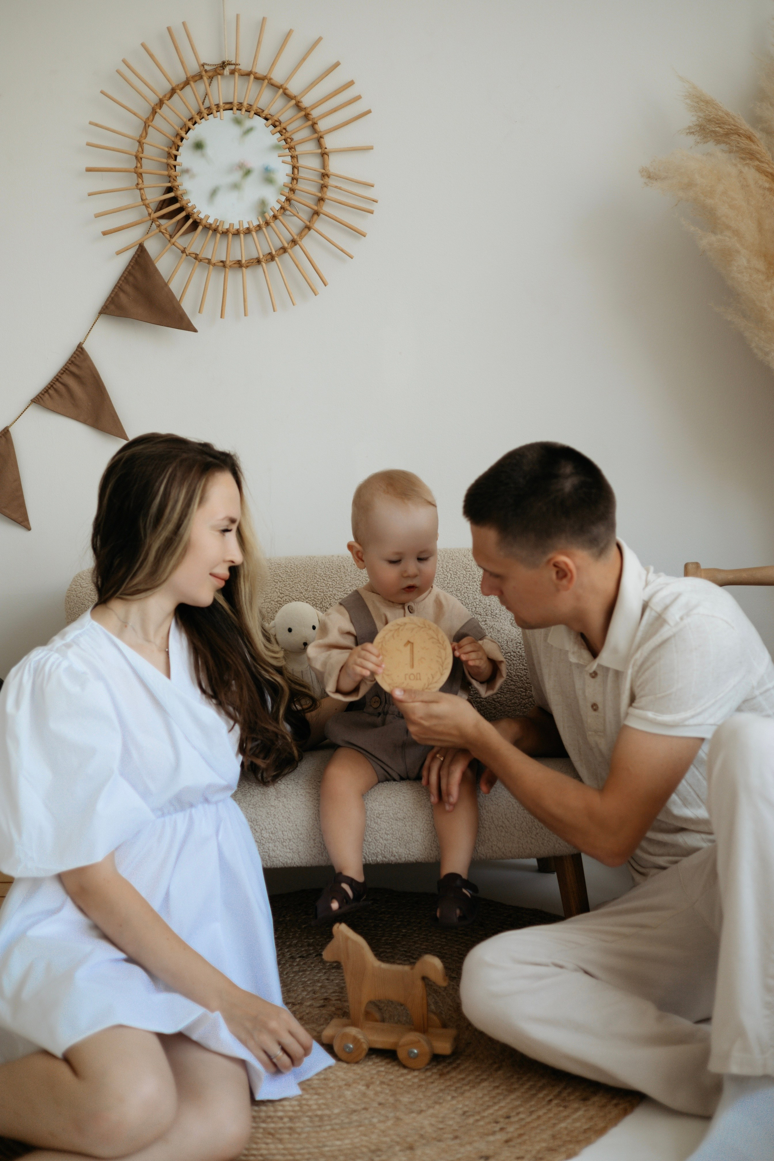 Артёму годик. Самый теплый фотограф в Краснодаре Рябоконь Ксения