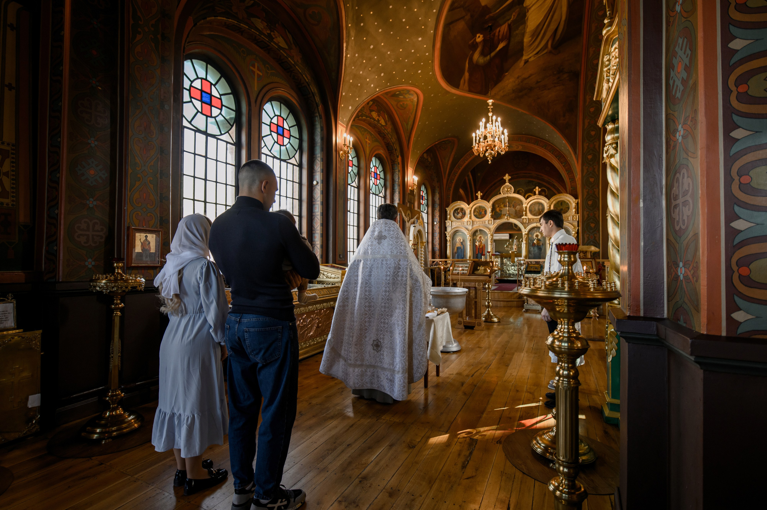Таинство крещения Ванечки. Свадебный фотограф Краснодар Елена Воробьева