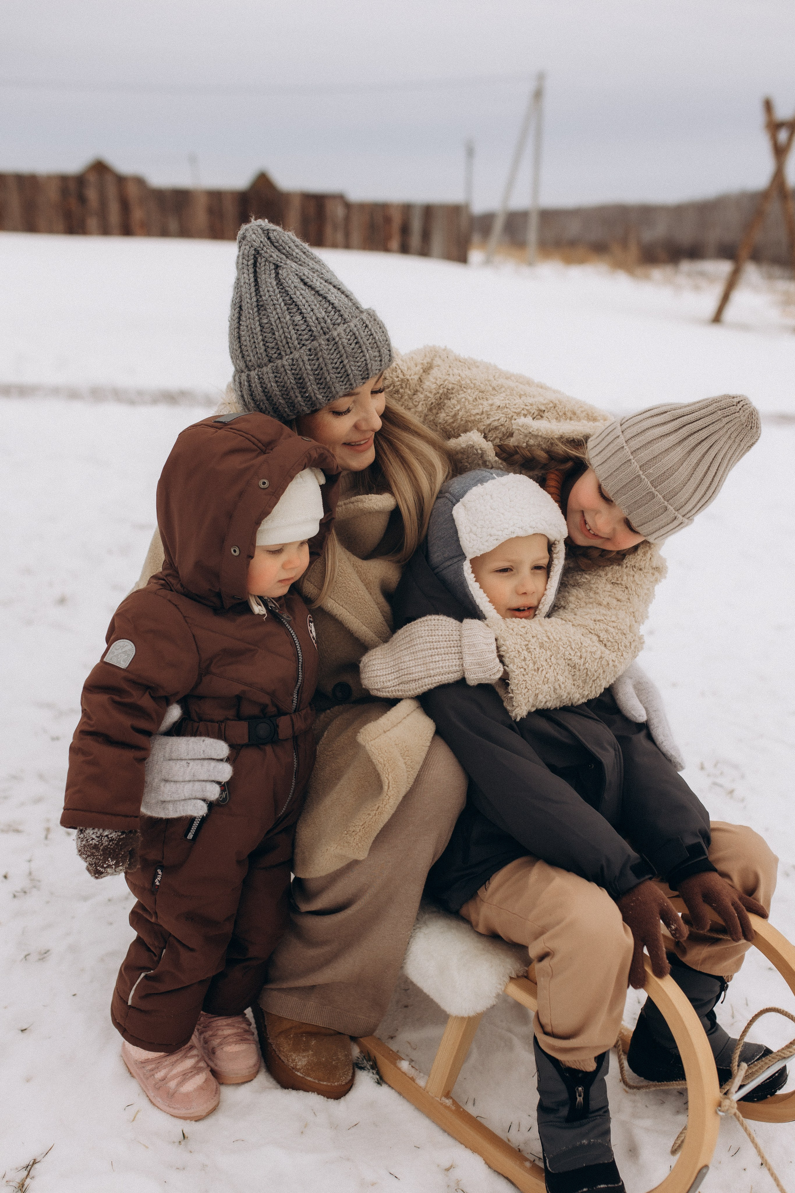 Предновогодняя история в домике. Семейный фотограф lifestyle в Новосибирске Елена Шпилевая
