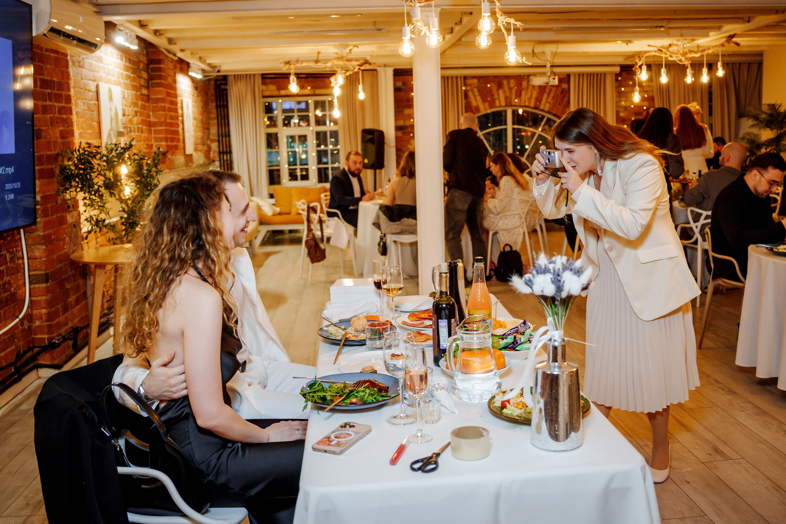 Ника и Сергей. Свадьба наоборот. Банкет. Фотограф и видеограф в Москве и Московской области Мария Вишня
