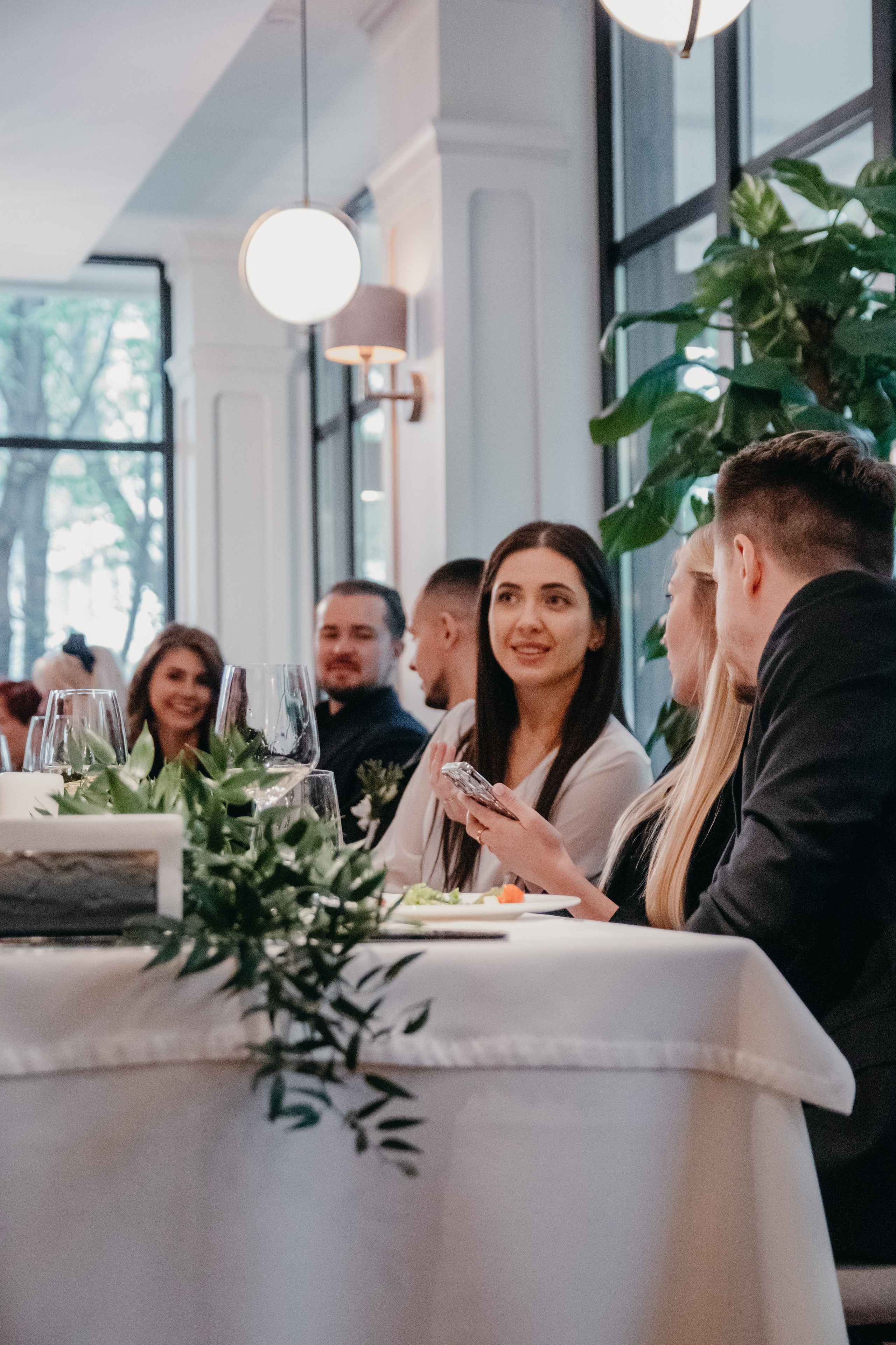 Свадебный ужин. Семейный фотограф в Москве