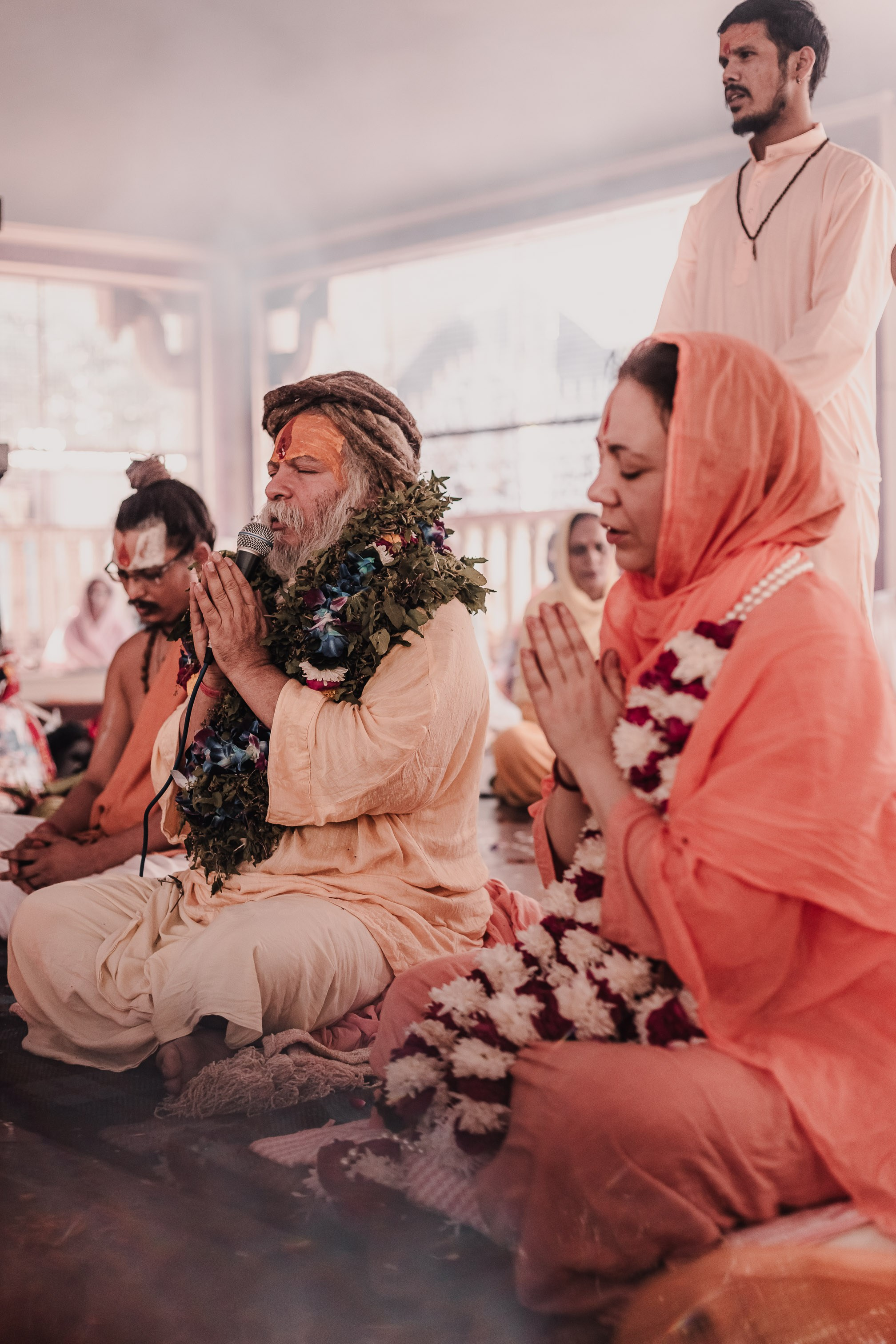 Devraha Baba Ji Ashram in Vrindavan. Мариам Багдасарян