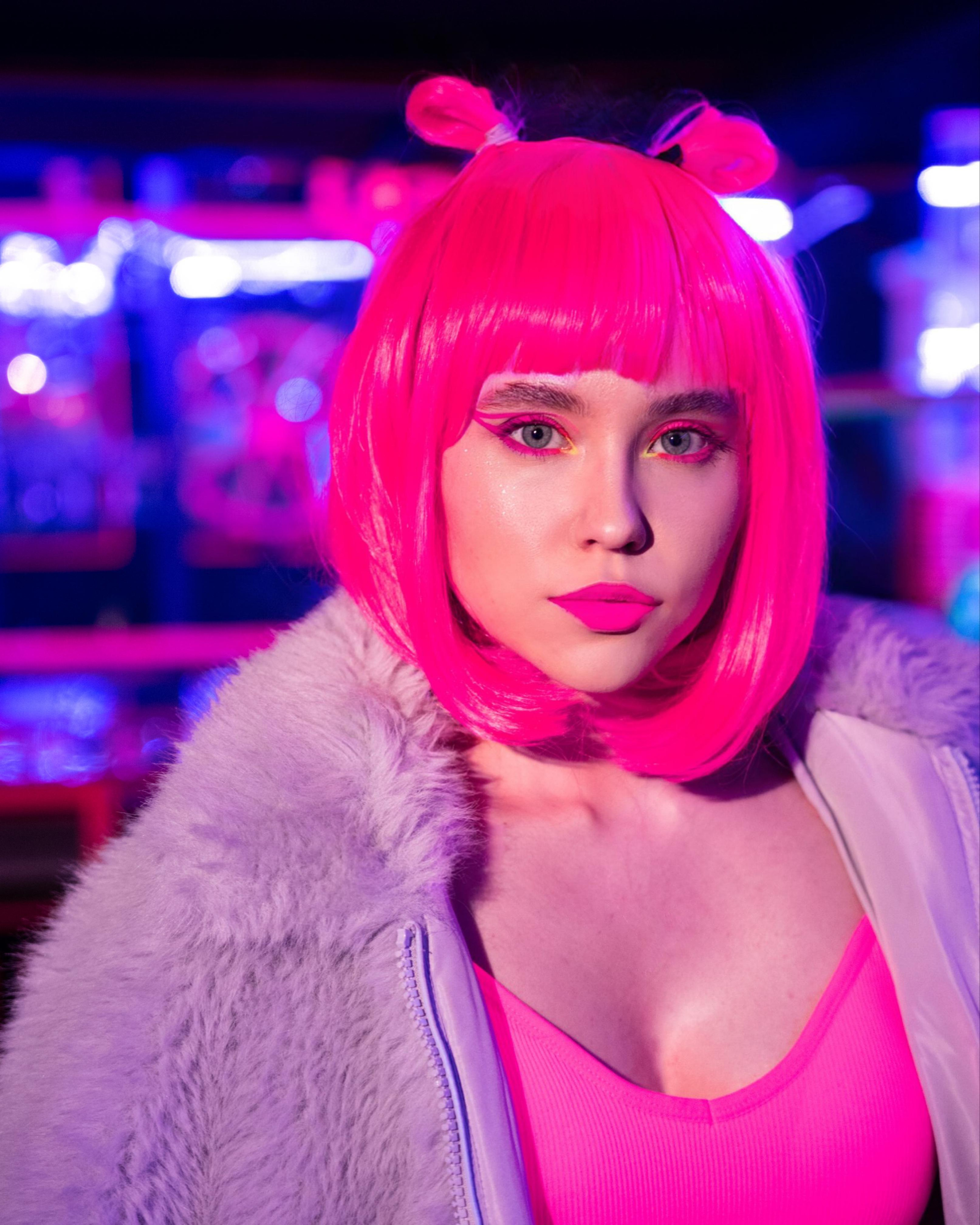 фотосессия в неоне 