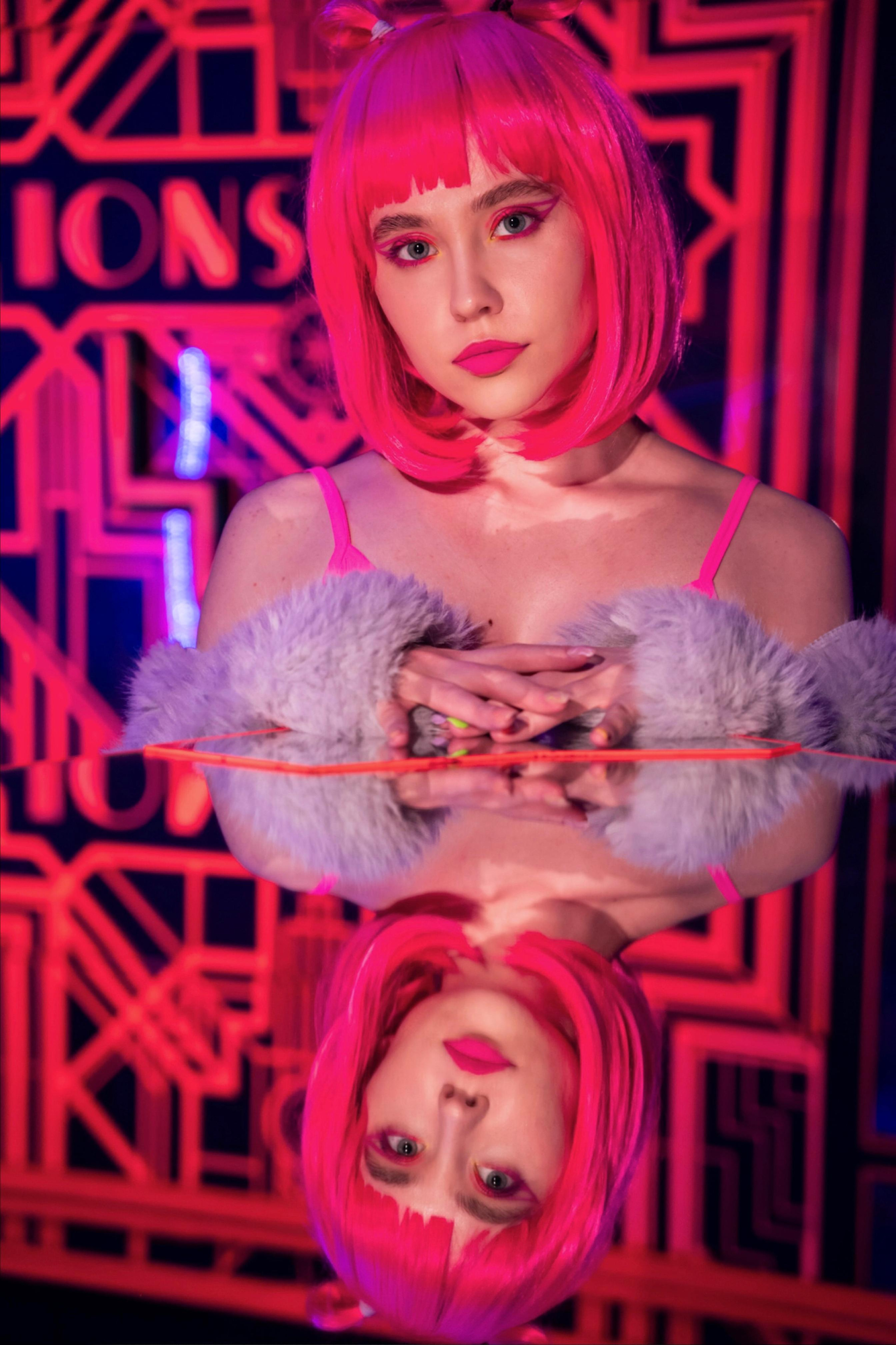 фотосессия в неоне 