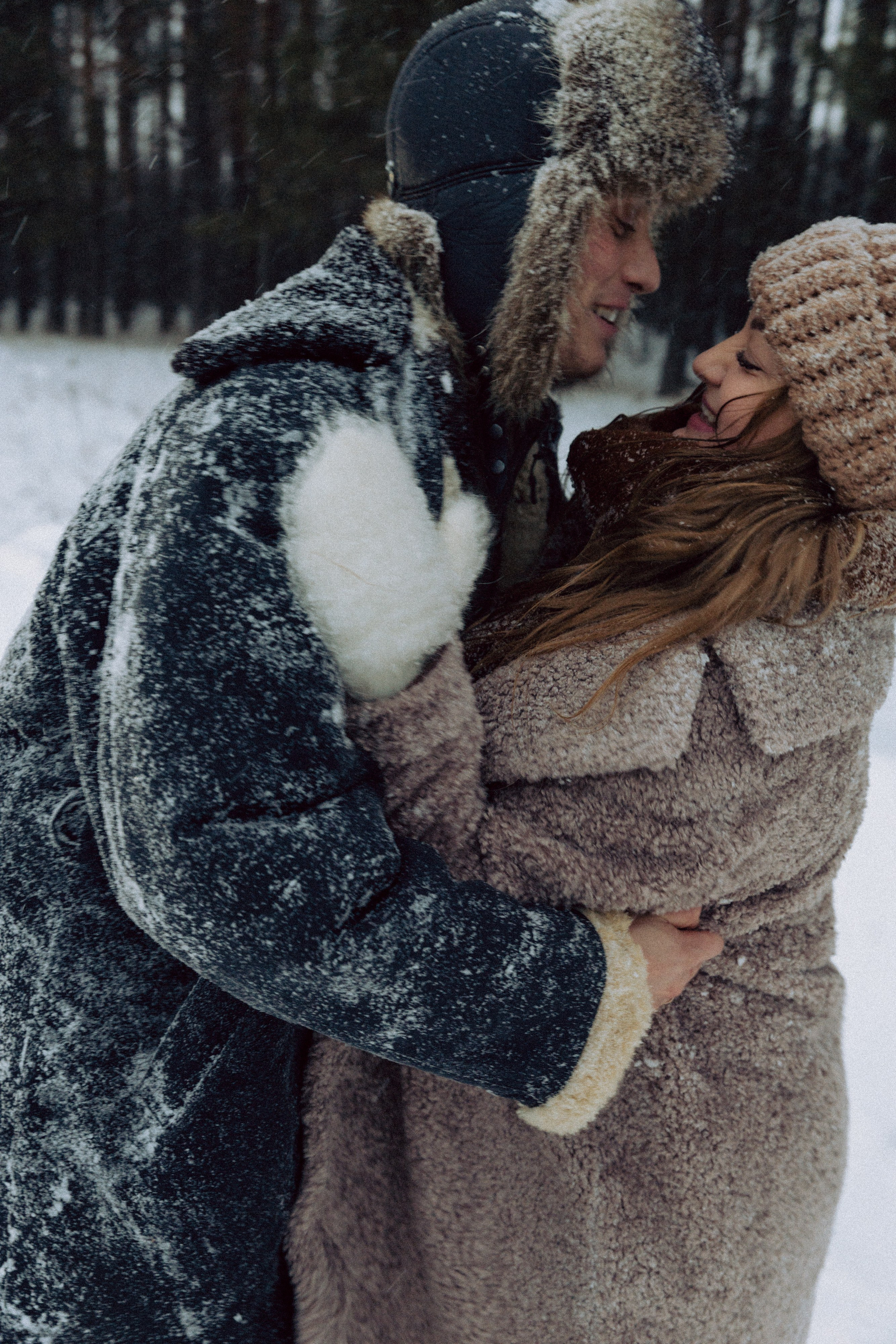 Зимняя лав стори. Фотограф Ульяна Дивина в Нижнем Новгороде и Нижегородской области