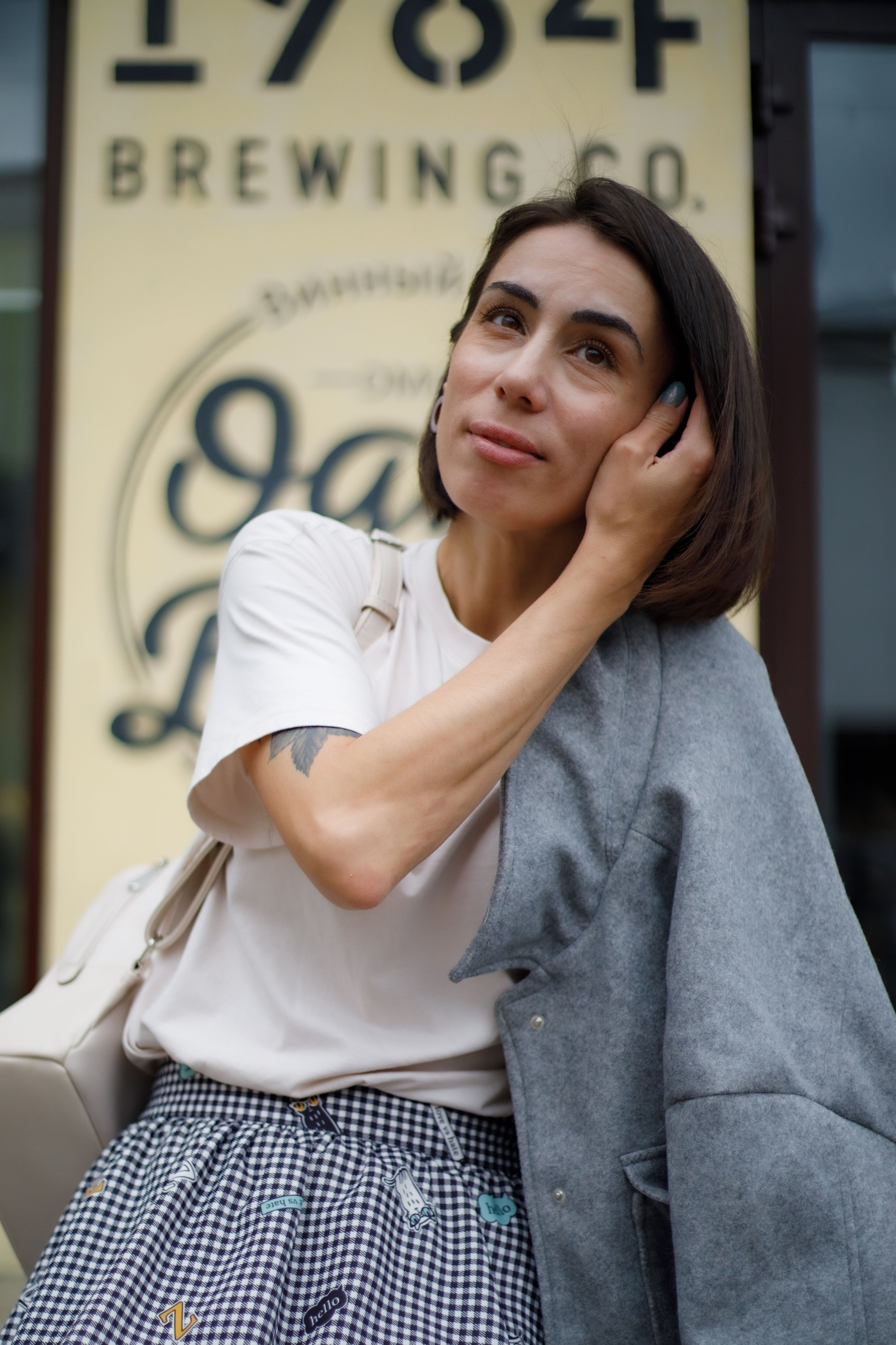 Катя в Каммергерском переулке. Фотограф Екатерина Козловская