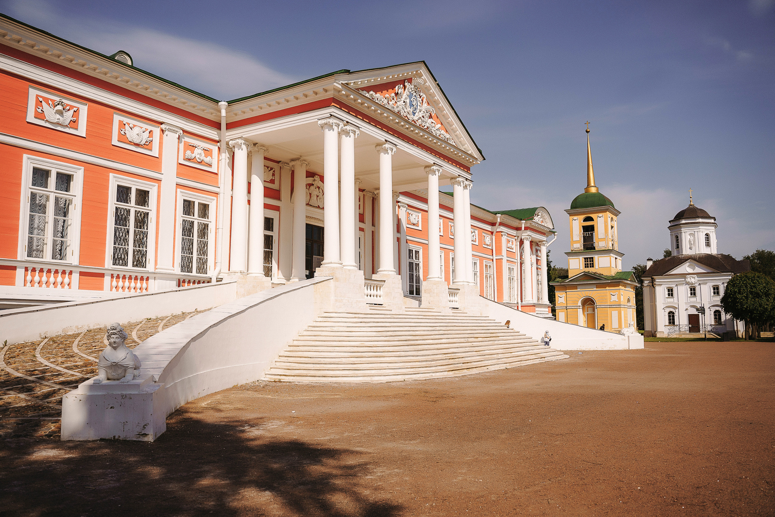 Свадебная фотосессия в усадьбе Кусково (свадьба в усадьбе Кусково)