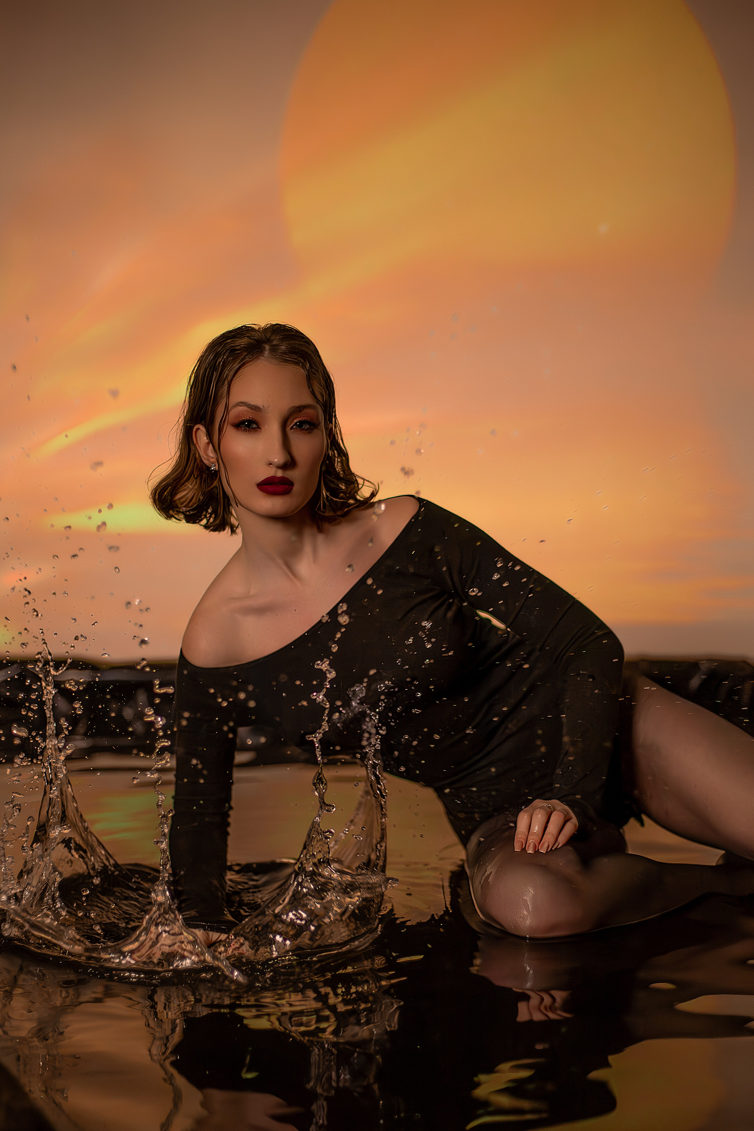 Съемка с водой для Валерии. Семейный и индивидуальный фотограф в Ростове-на-Дону