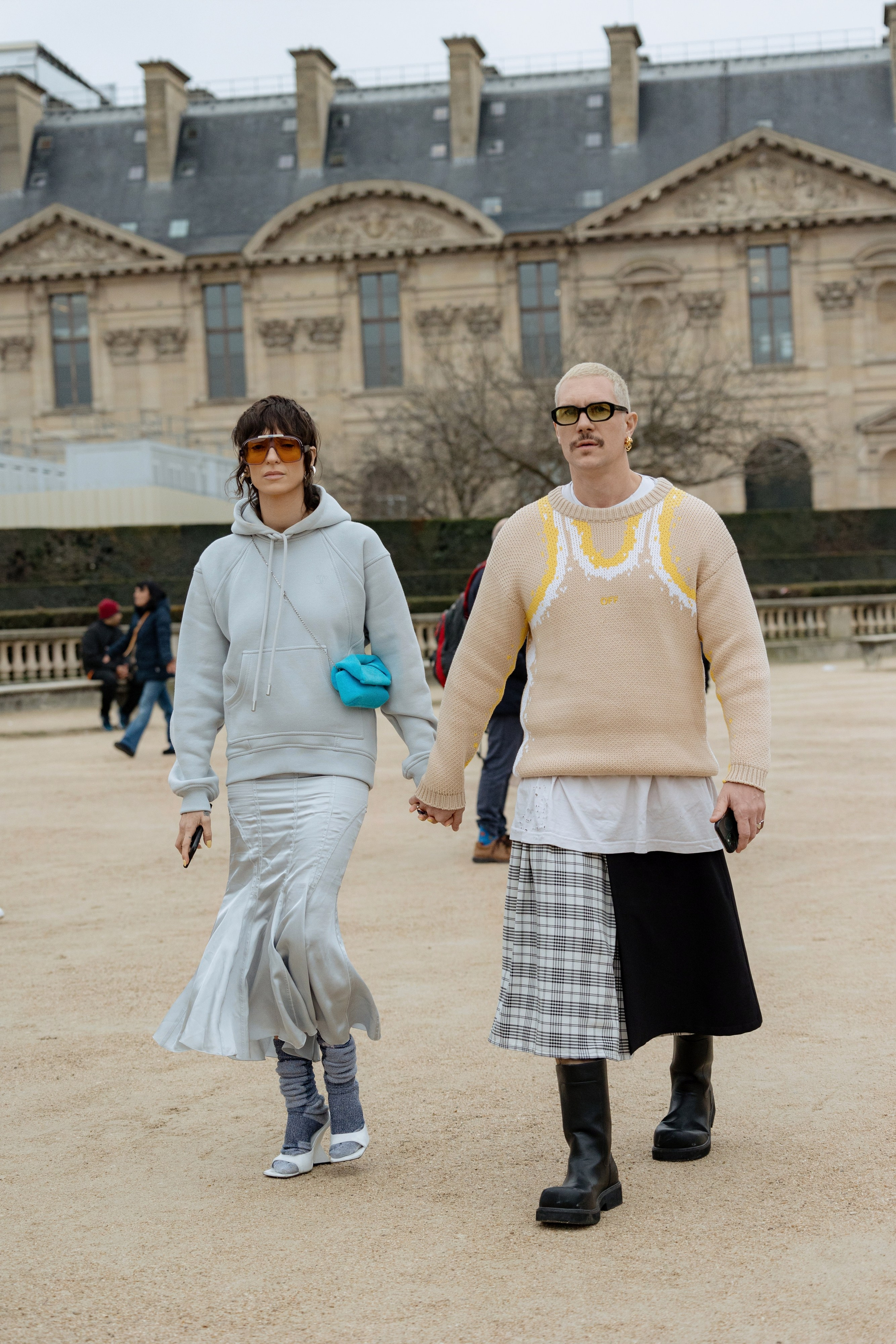 OFF WHITE PFW WOMENSWEAR FALL-WINTER 24/25. Photographer in Milan Ivan Goncharov