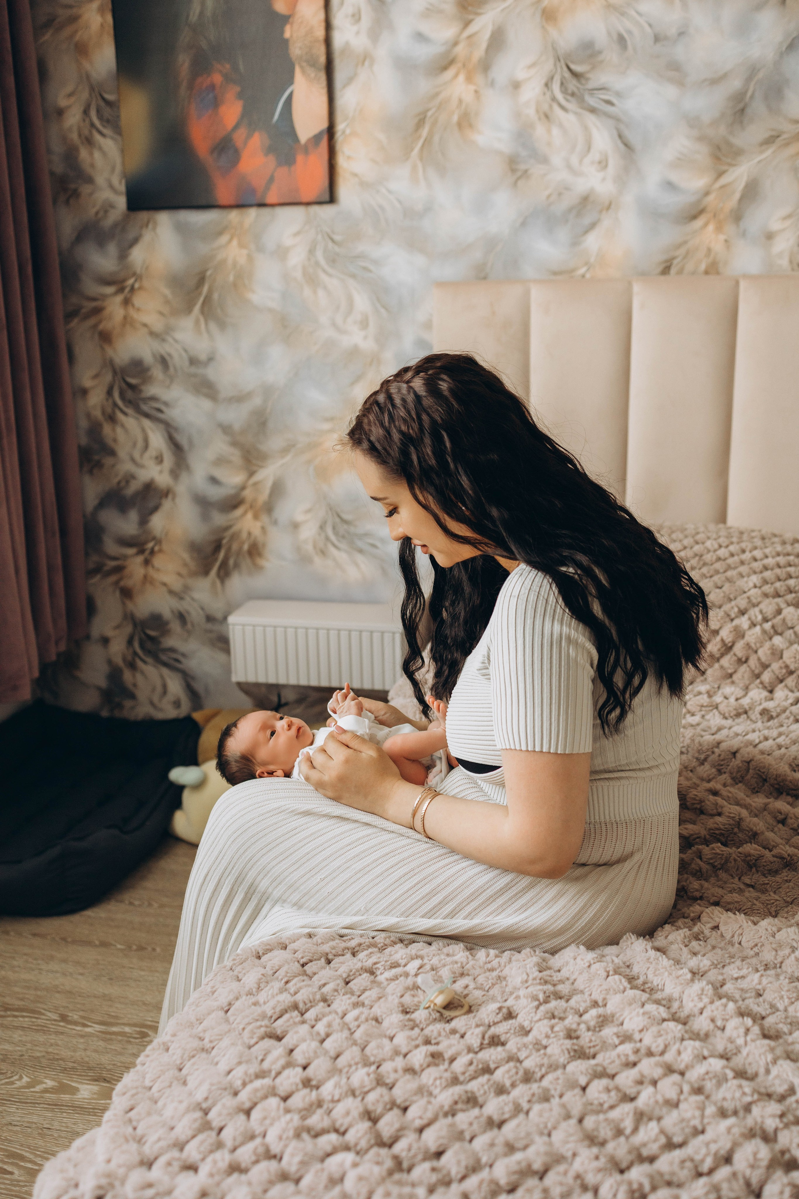 Эмилия. Фотограф новорождённых Newborn Москва