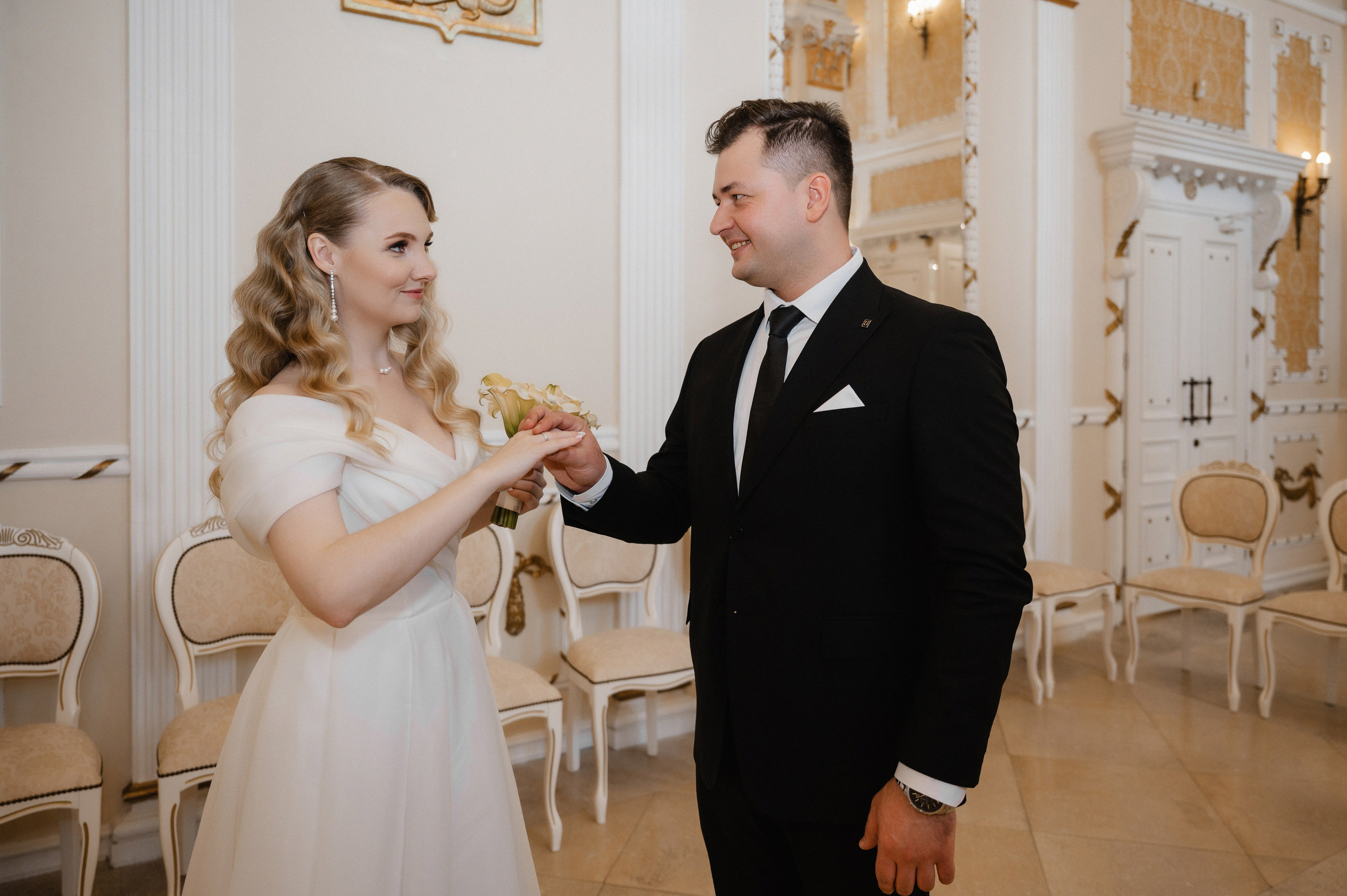 Илья и Ольга.Кусково. Свадебный фотограф Раменское-Москва