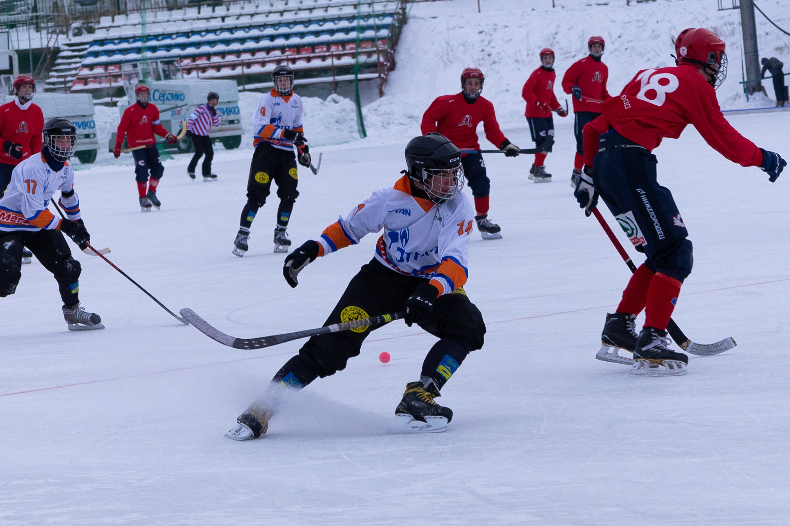 Хоккей. Репортажный фотограф в Иркутске Семён Фёдоров