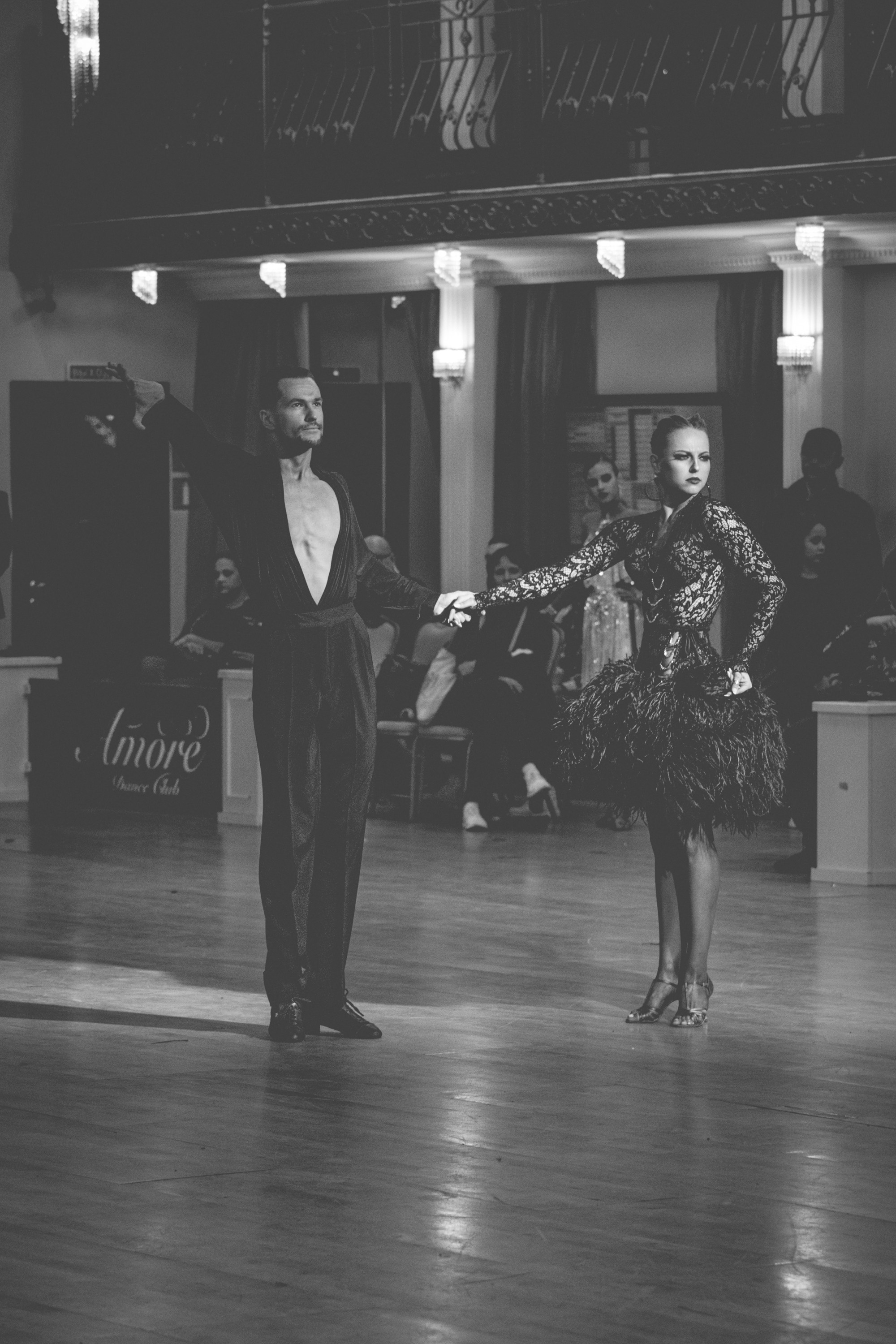 Amore Dance Festival в ч/б. Фотограф Москва и область