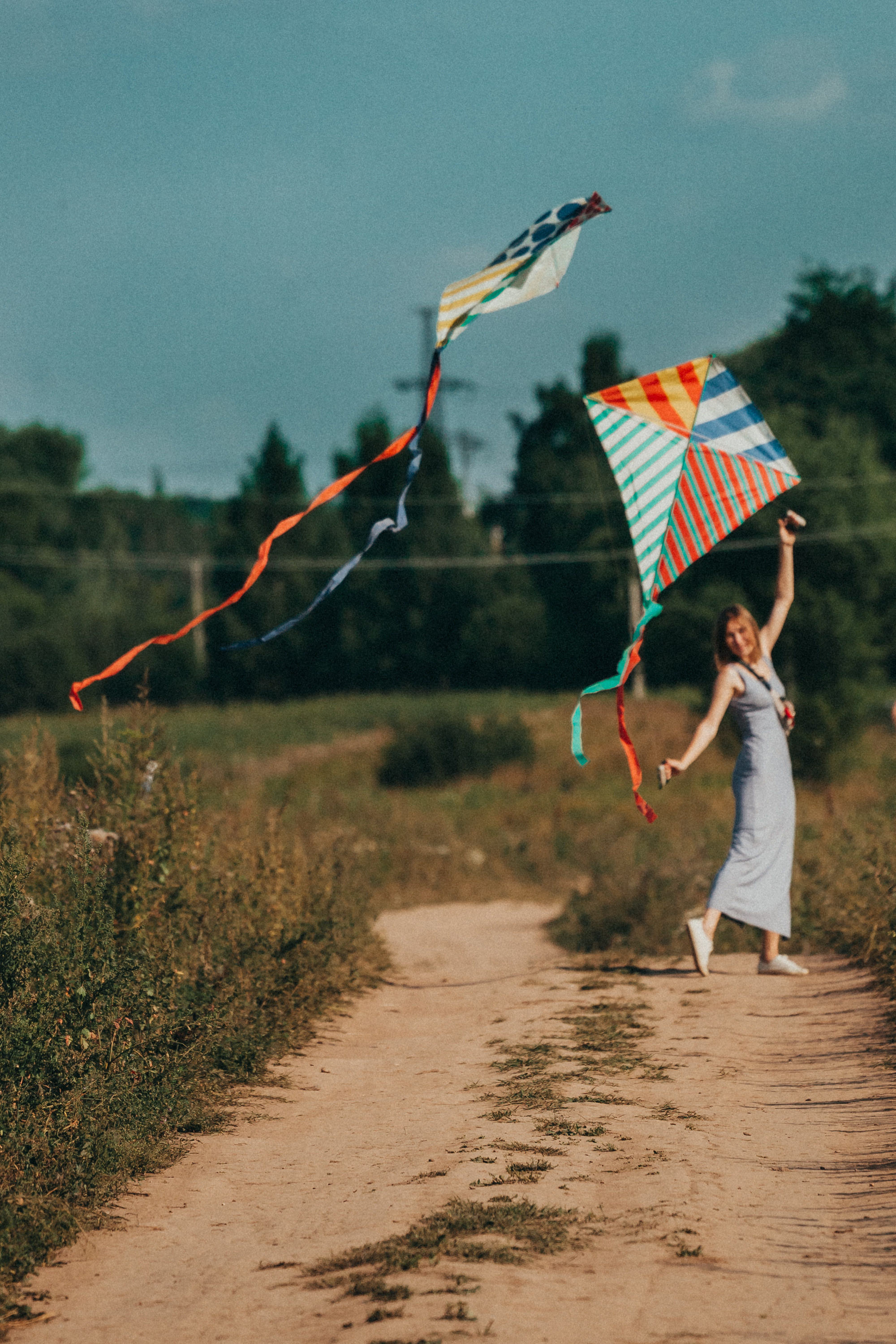 Прогулка в воздушными змеями. Фотограф Москва и область