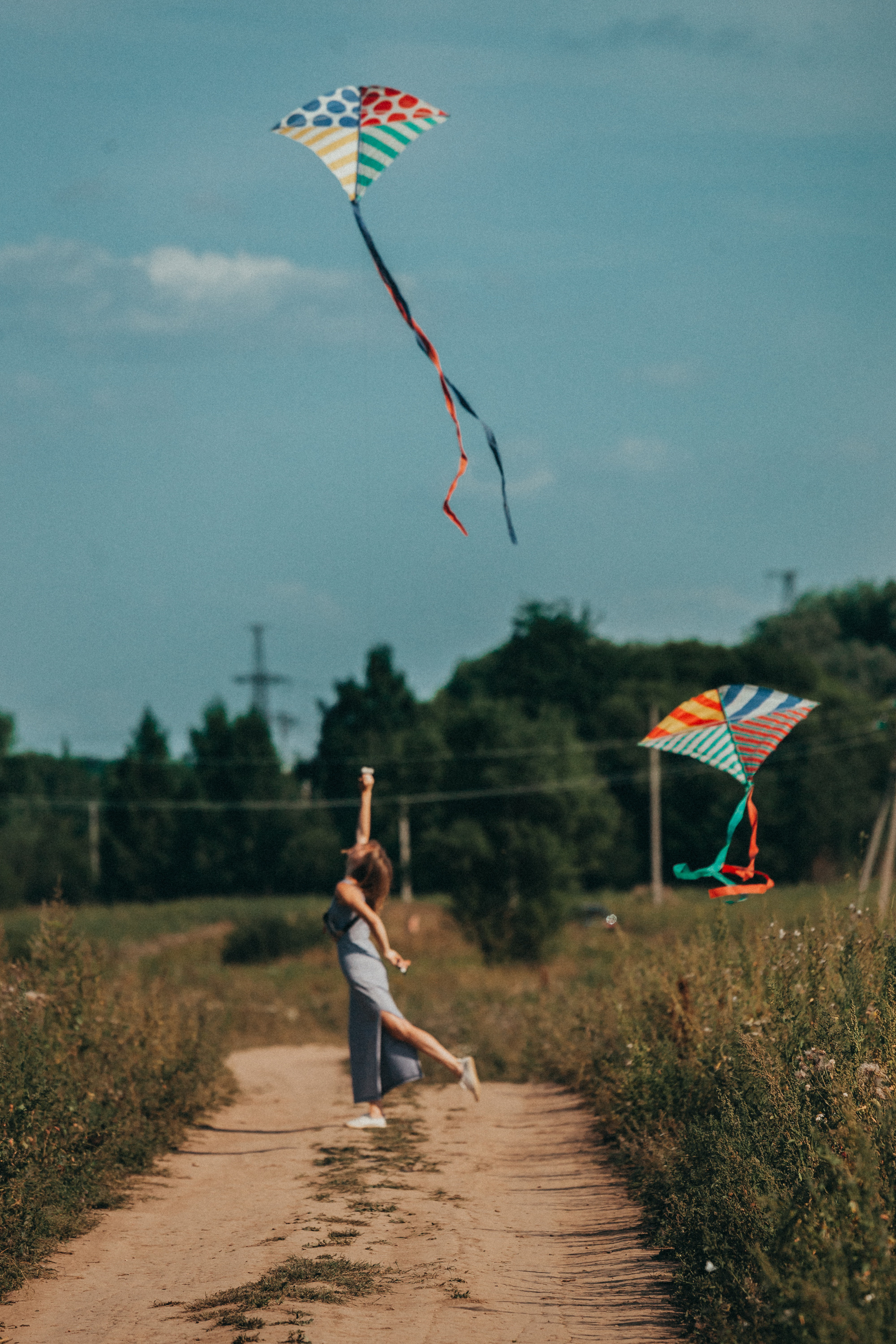 Прогулка в воздушными змеями. Фотограф Москва и область