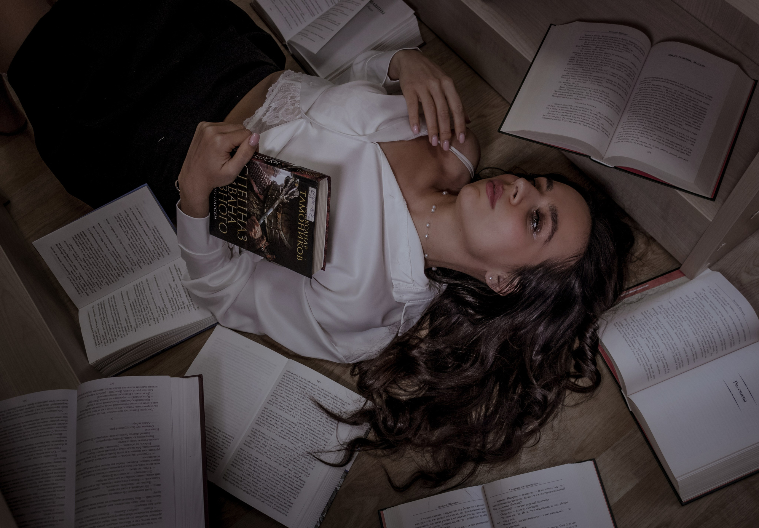 Нина . Библиотека. Фотограф Мария Винницкая