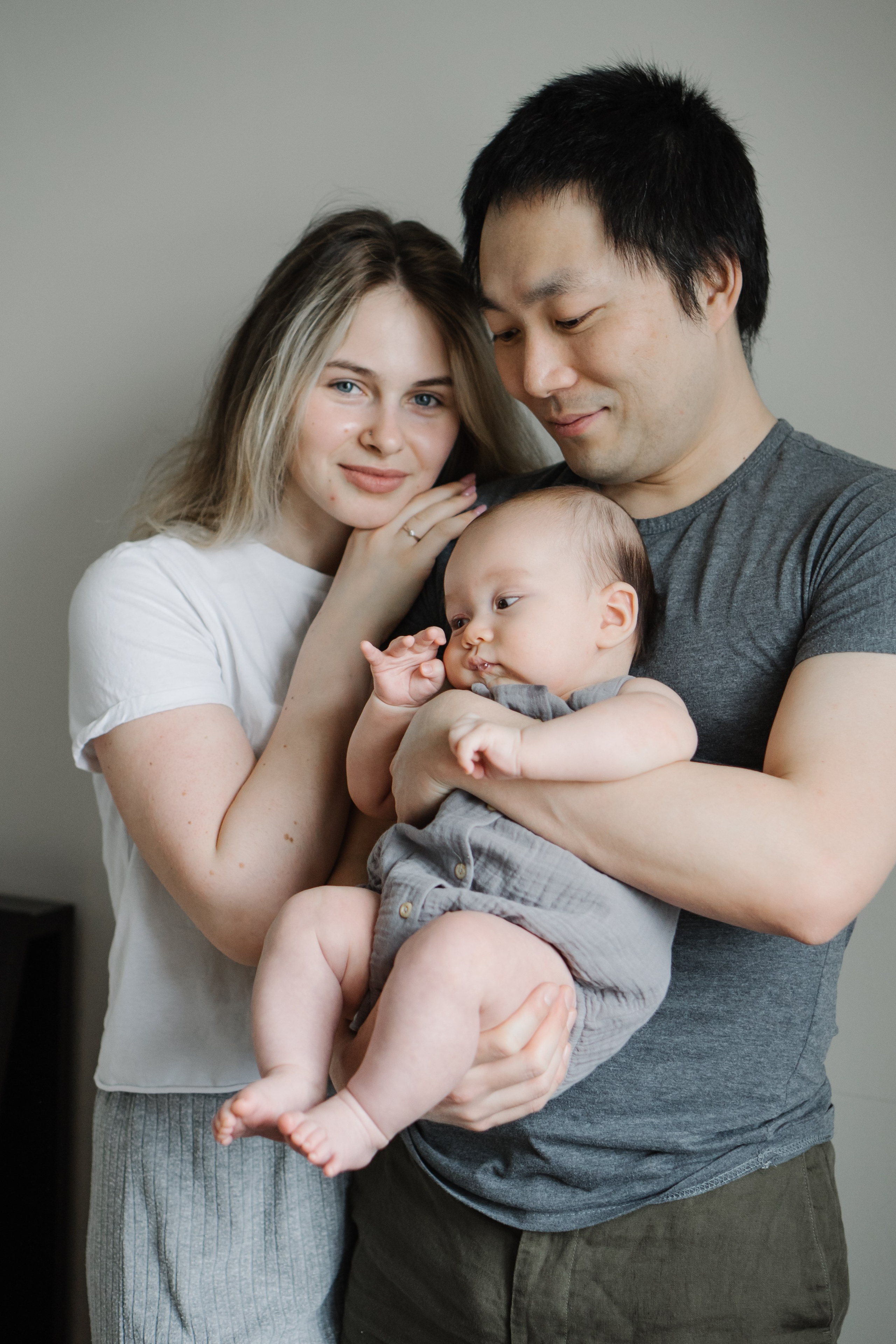 Теодор и его семья. Домашняя фотосессия. Фотограф Ольга Игорева