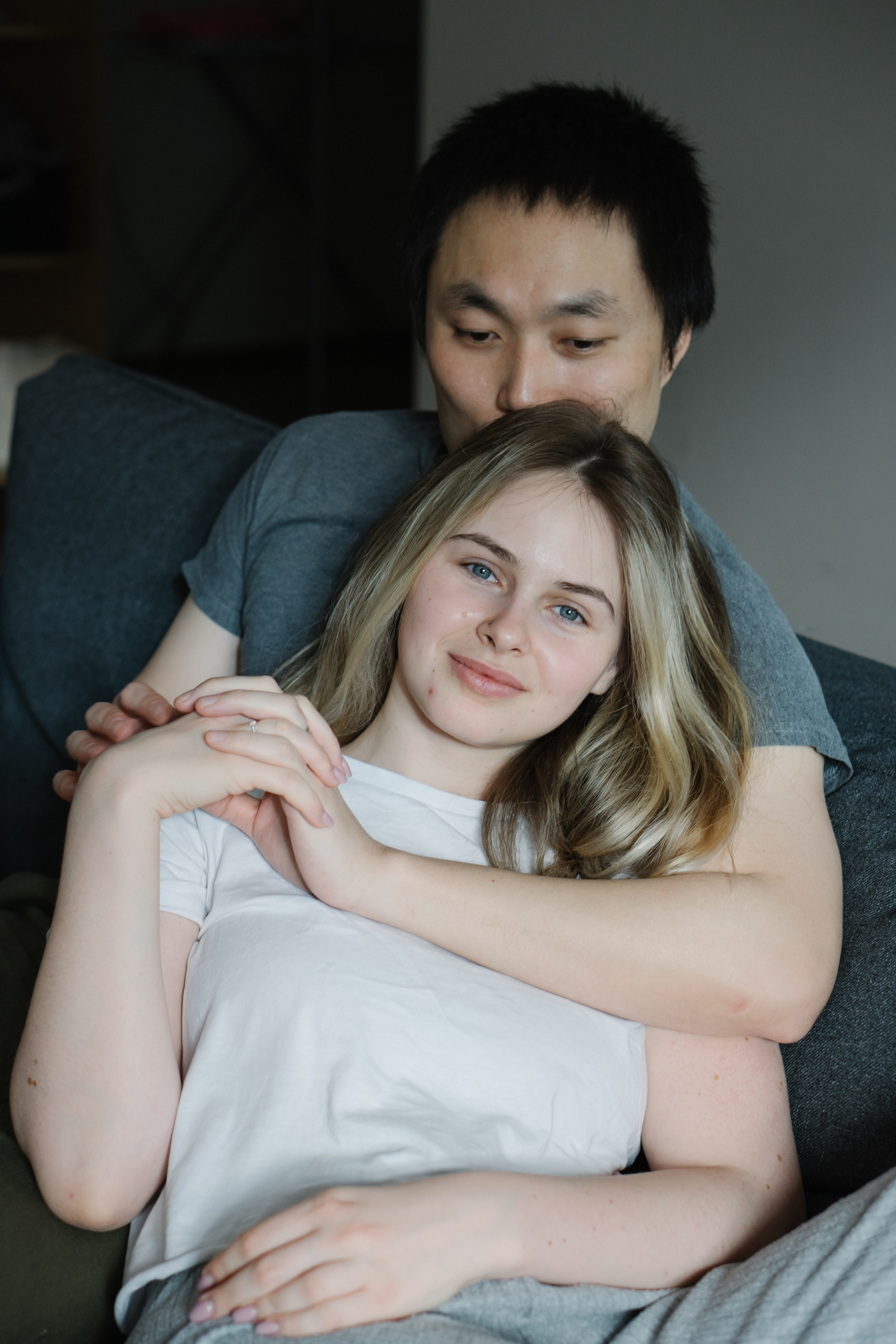 Теодор и его семья. Домашняя фотосессия. Фотограф Ольга Игорева