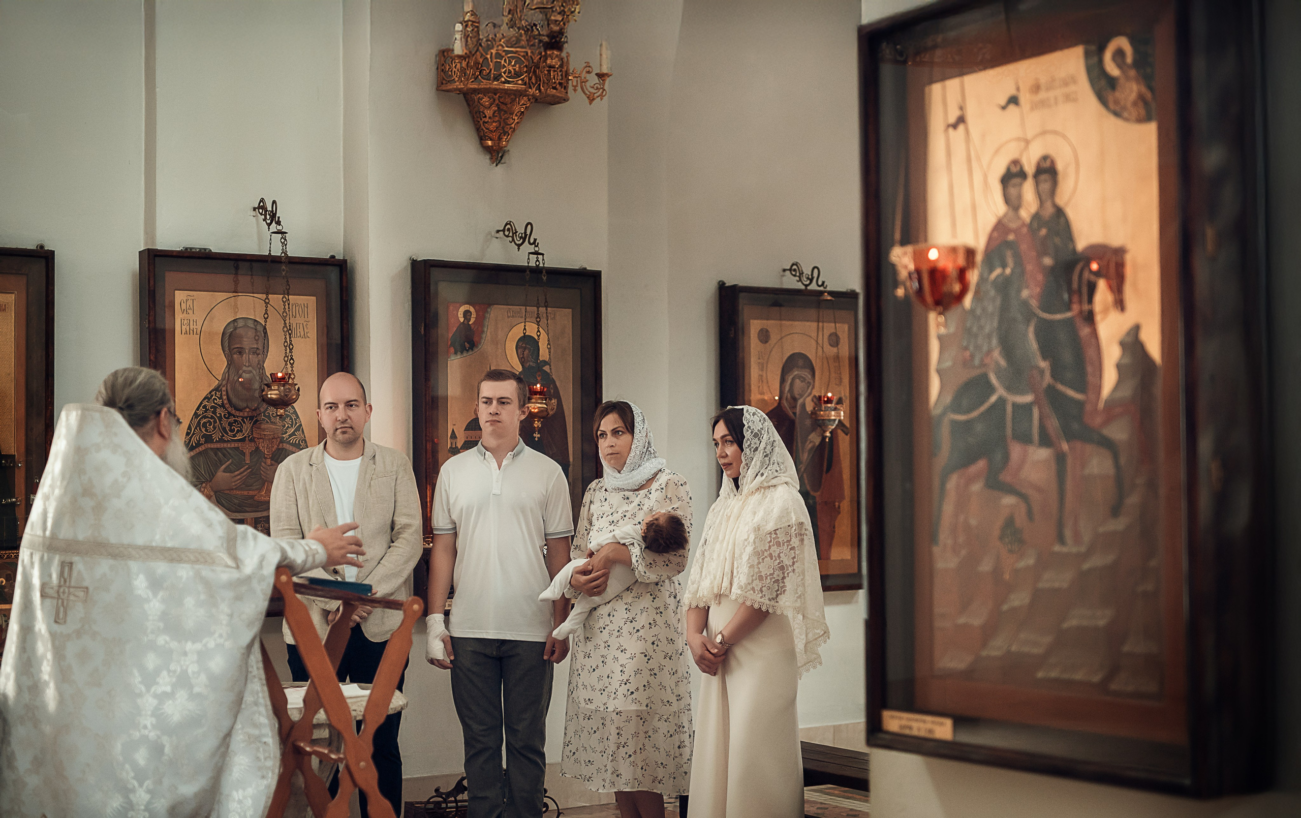 Фотосъемка крещения в Москве