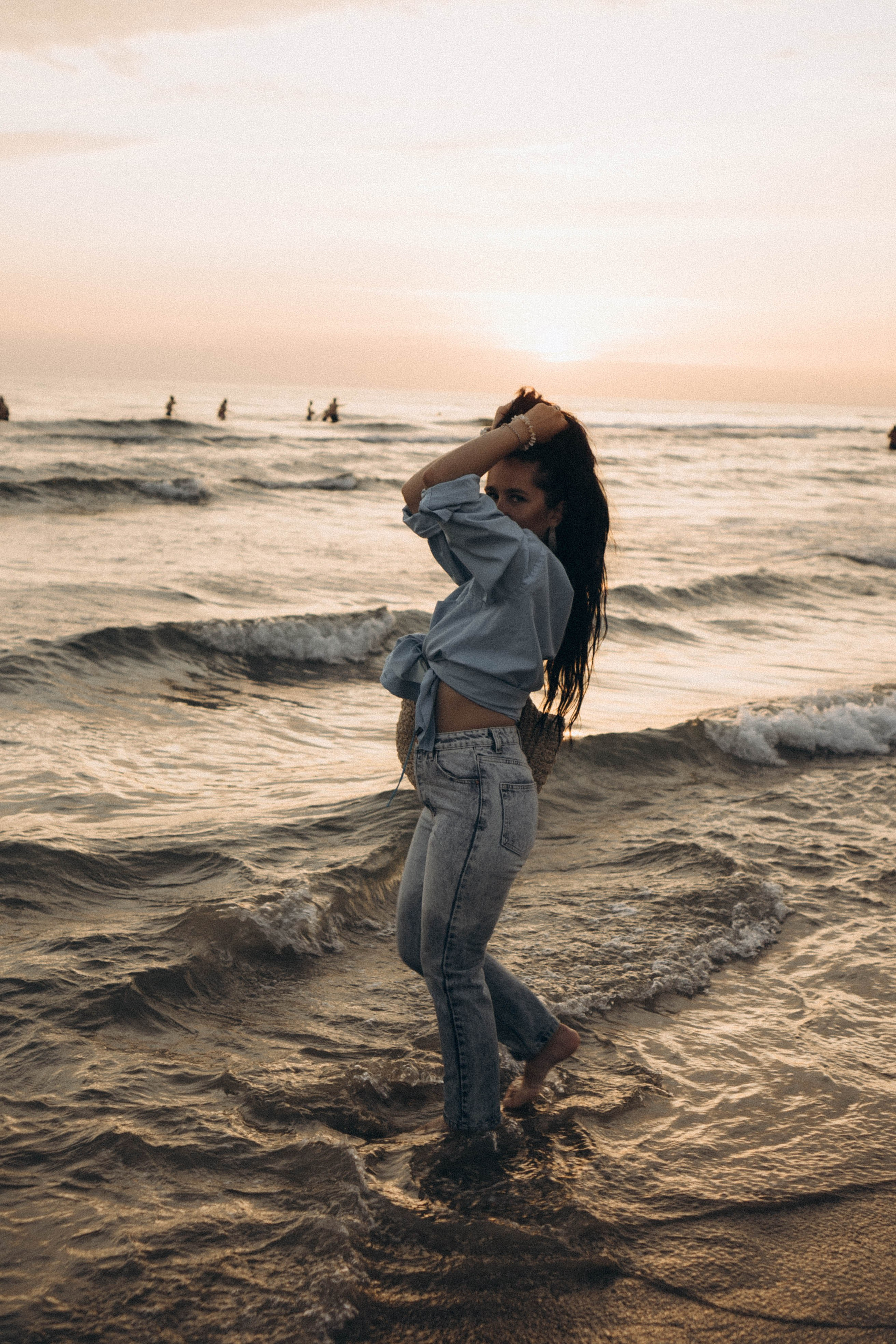 Июльский вечер на берегу черного моря. Профессиональный фотограф, Санкт-Петербург — Виктория Богомолова