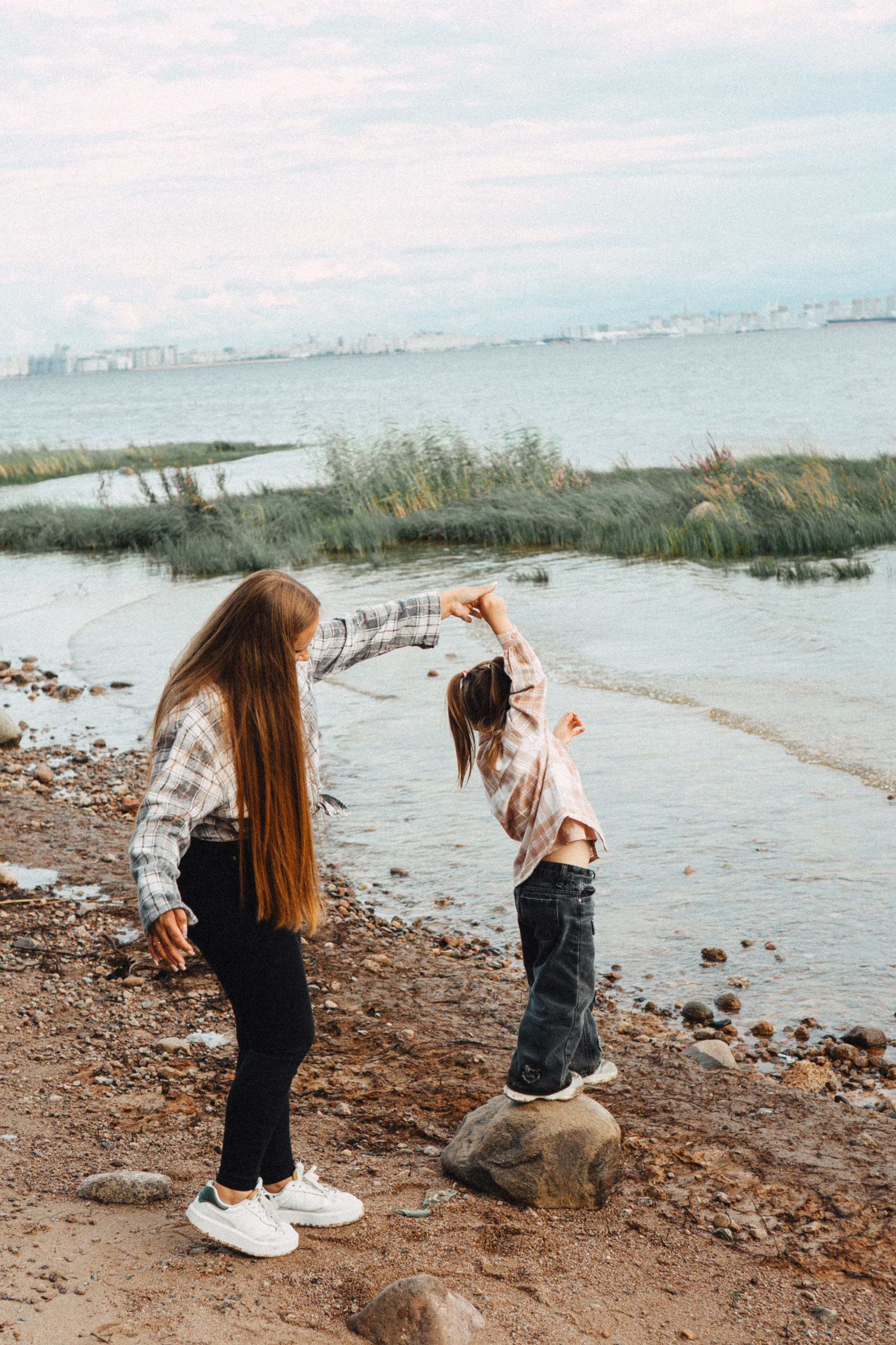 МАМА И ДОЧКА НА ФИНСКОМ ЗАЛИВЕ. Профессиональный фотограф, Санкт-Петербург — Виктория Богомолова