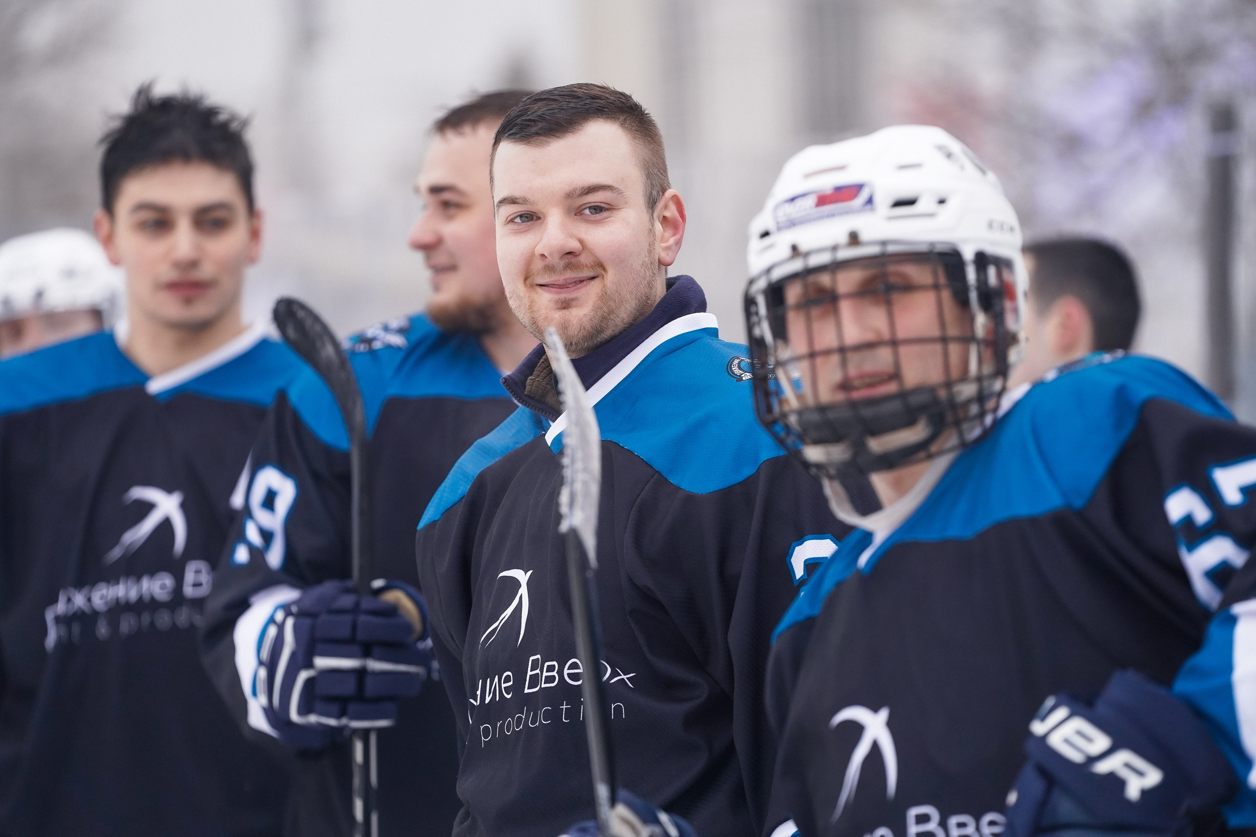 Хоккейный матч на ВДНХ. Анна, фотограф Москва, Зеленоград