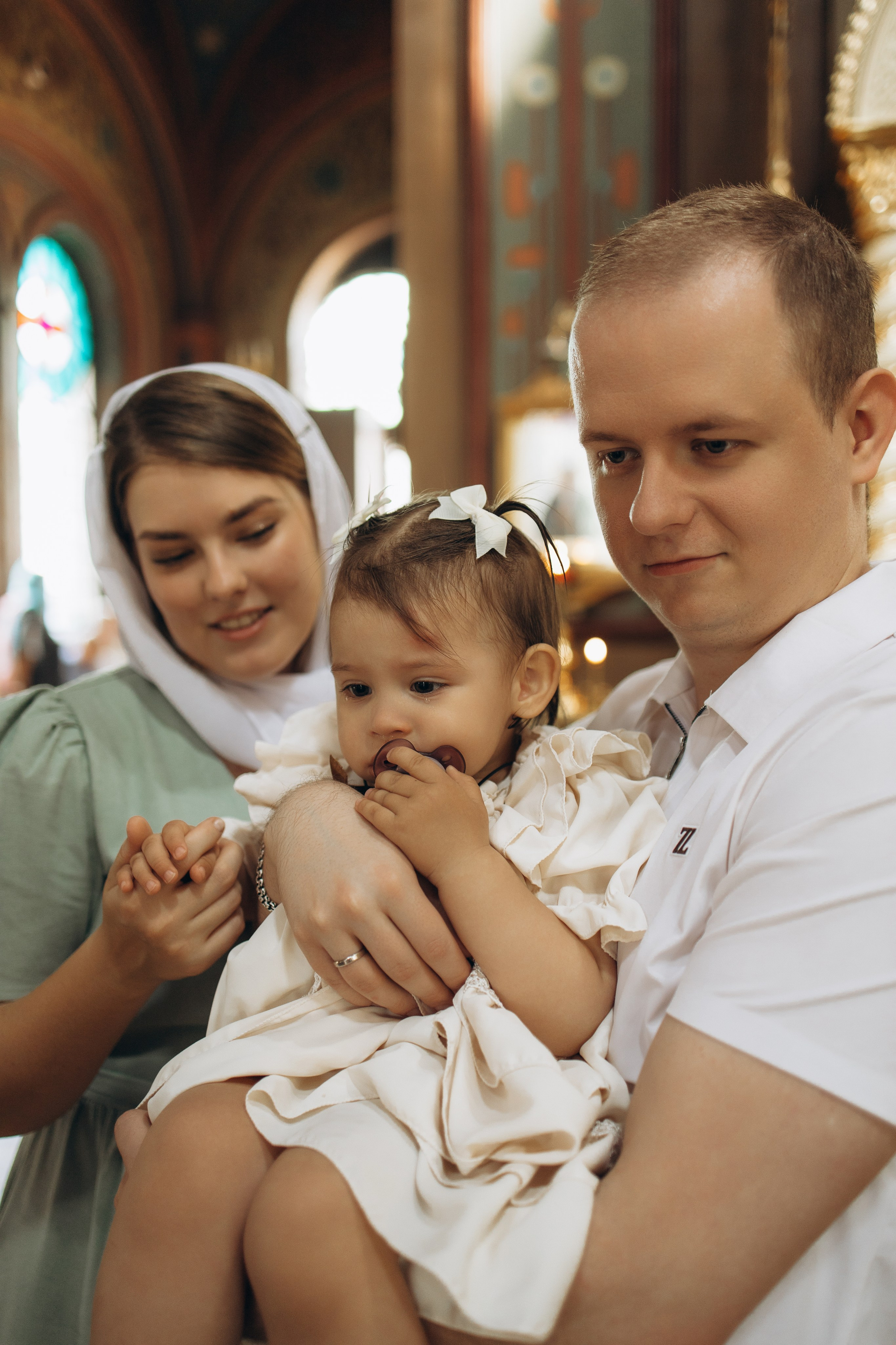 Крещение Стефании. Самый теплый фотограф в Краснодаре Рябоконь Ксения