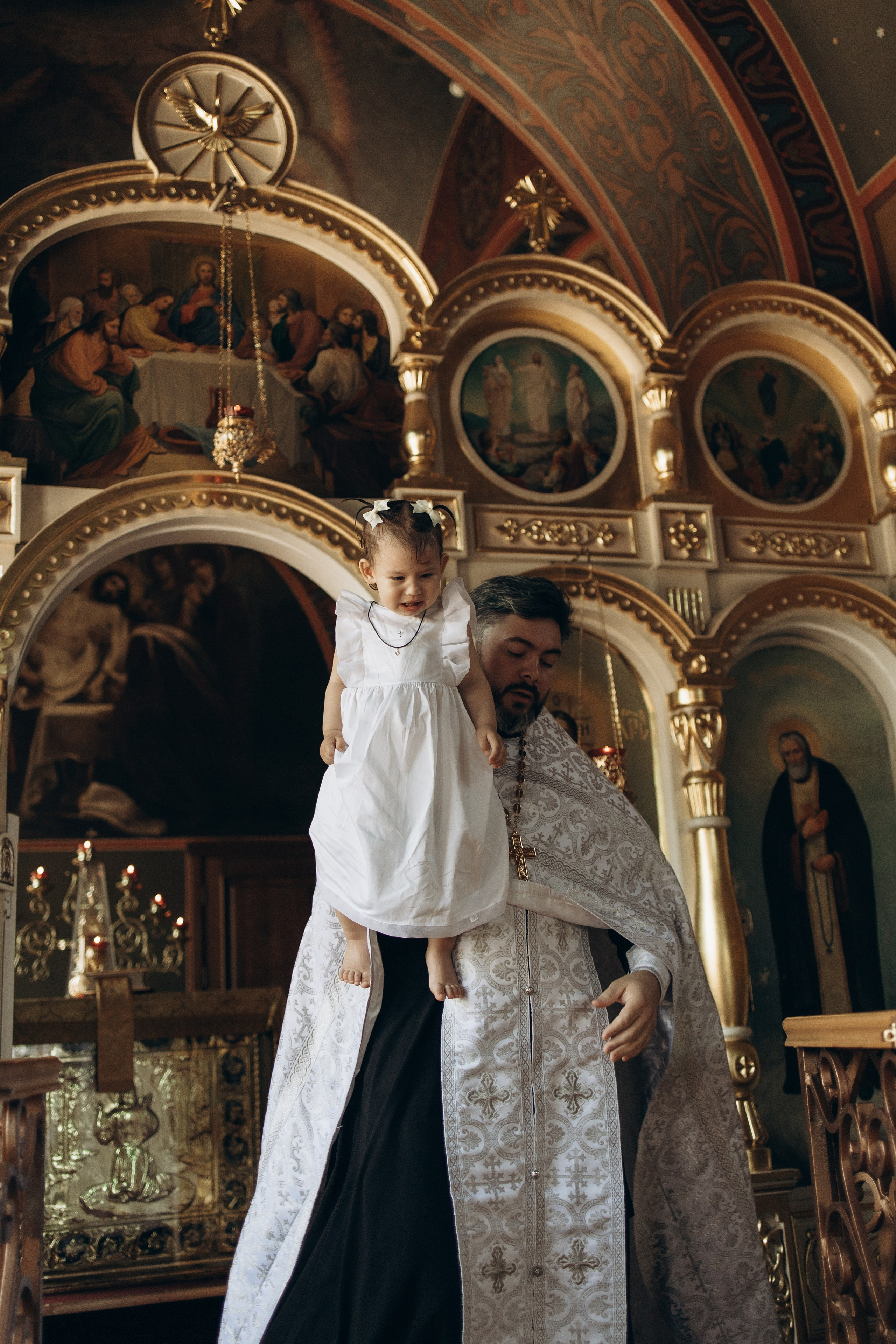 Крещение Стефании. Самый теплый фотограф в Краснодаре Рябоконь Ксения
