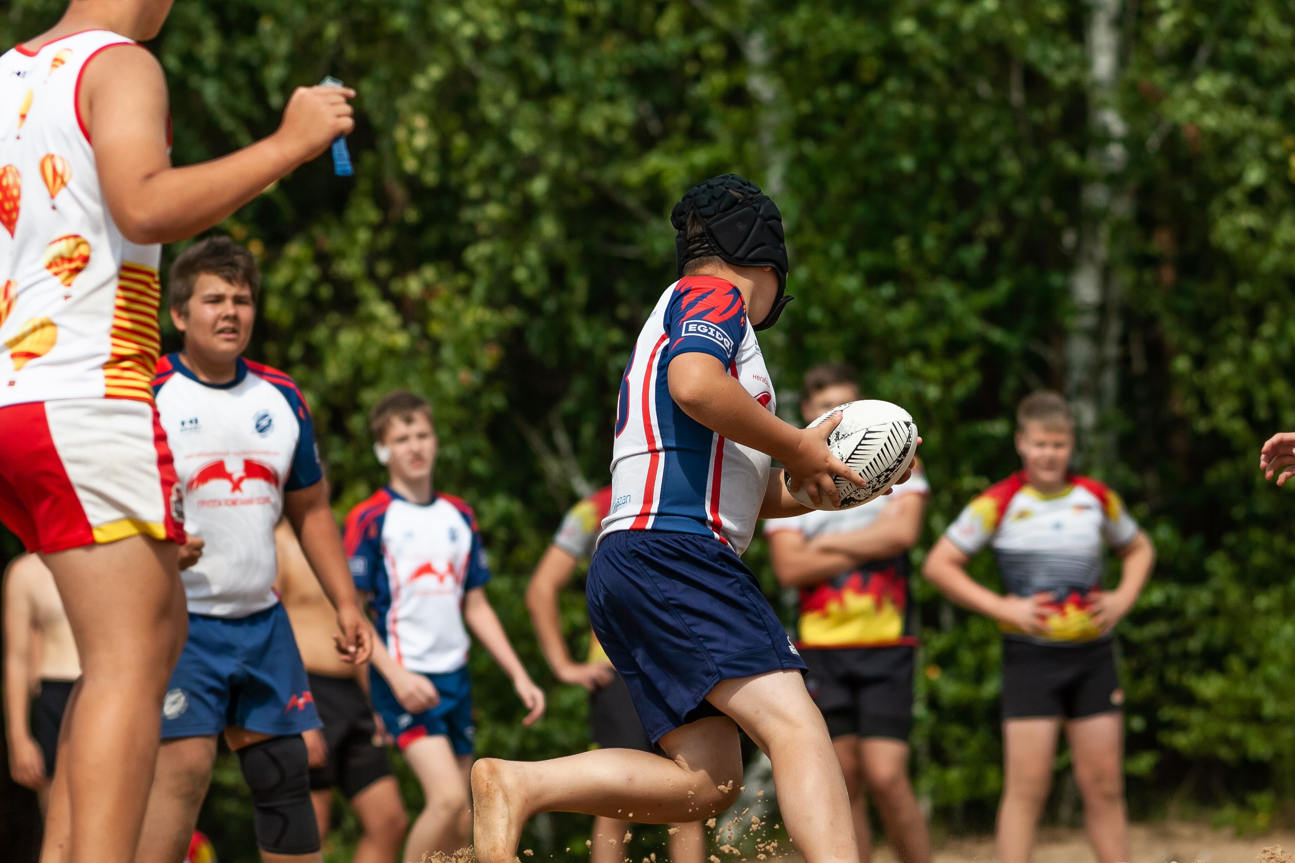 «Кубок «Молота» по пляжному Регби. Фотография