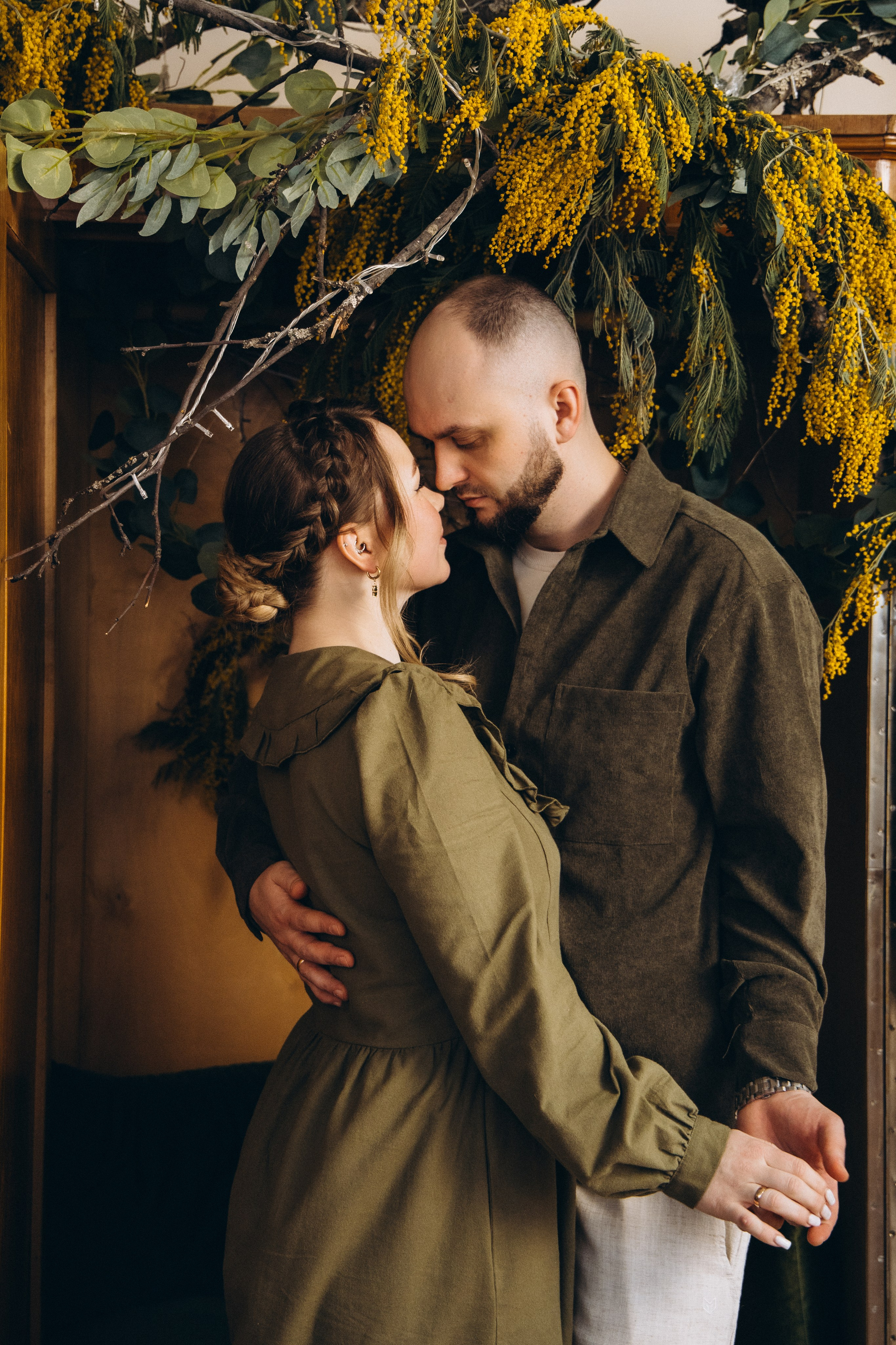 Юлия с семьёй