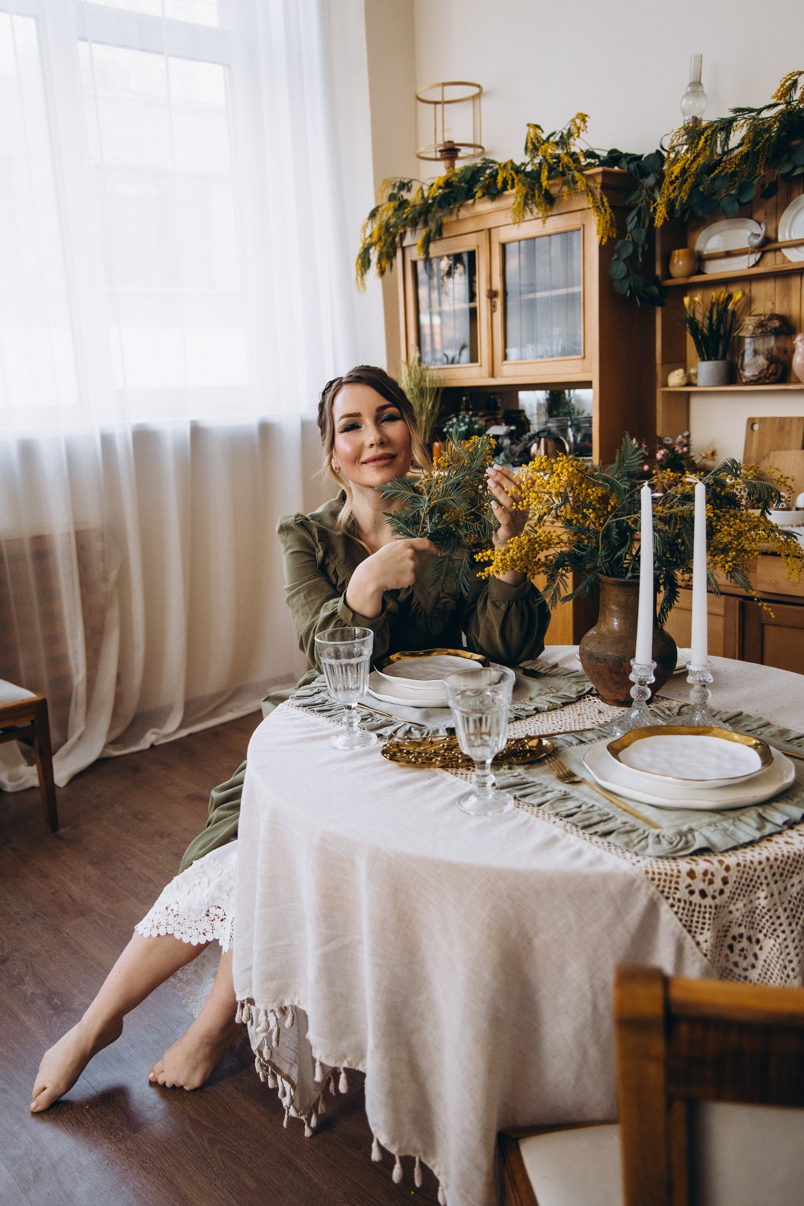 Юлия с семьёй